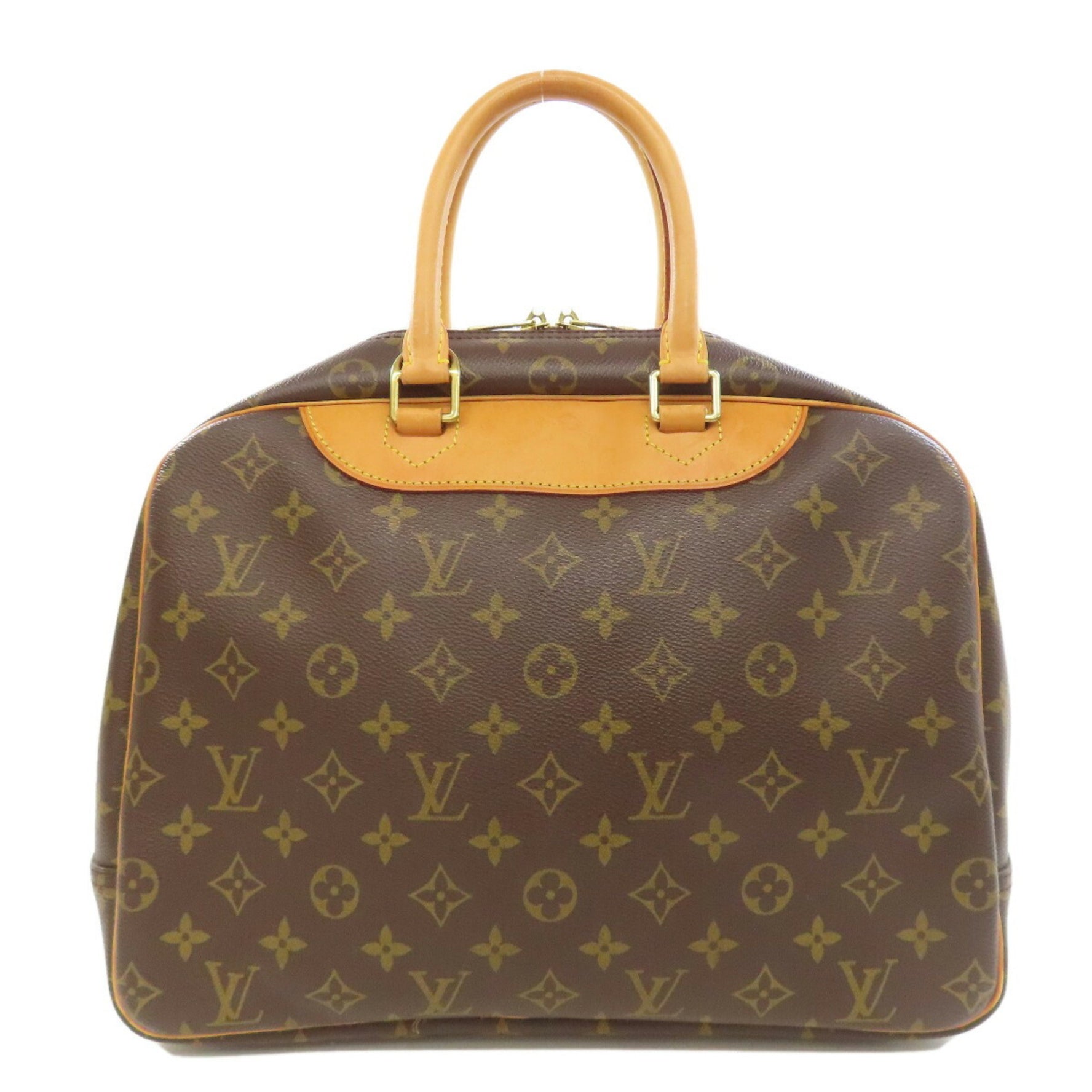 Louis Vuitton Deauville Handbag Canvas LOUIS VUITTON