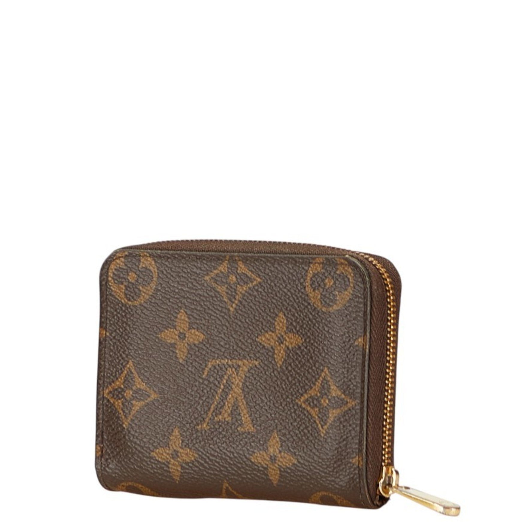 Louis Vuitton Monogram Zippy Coin Purse Leather LOUIS VUITTON