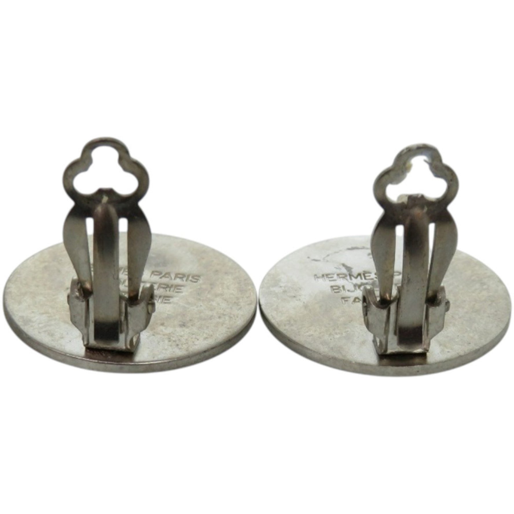Hermes Serie Matte Metal Earrings 0181