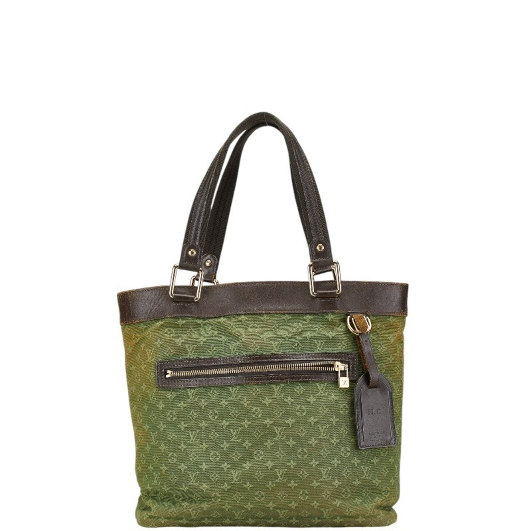 Louis Vuitton Monogram Mini Lucille GM Tote Bag Canvas Leather