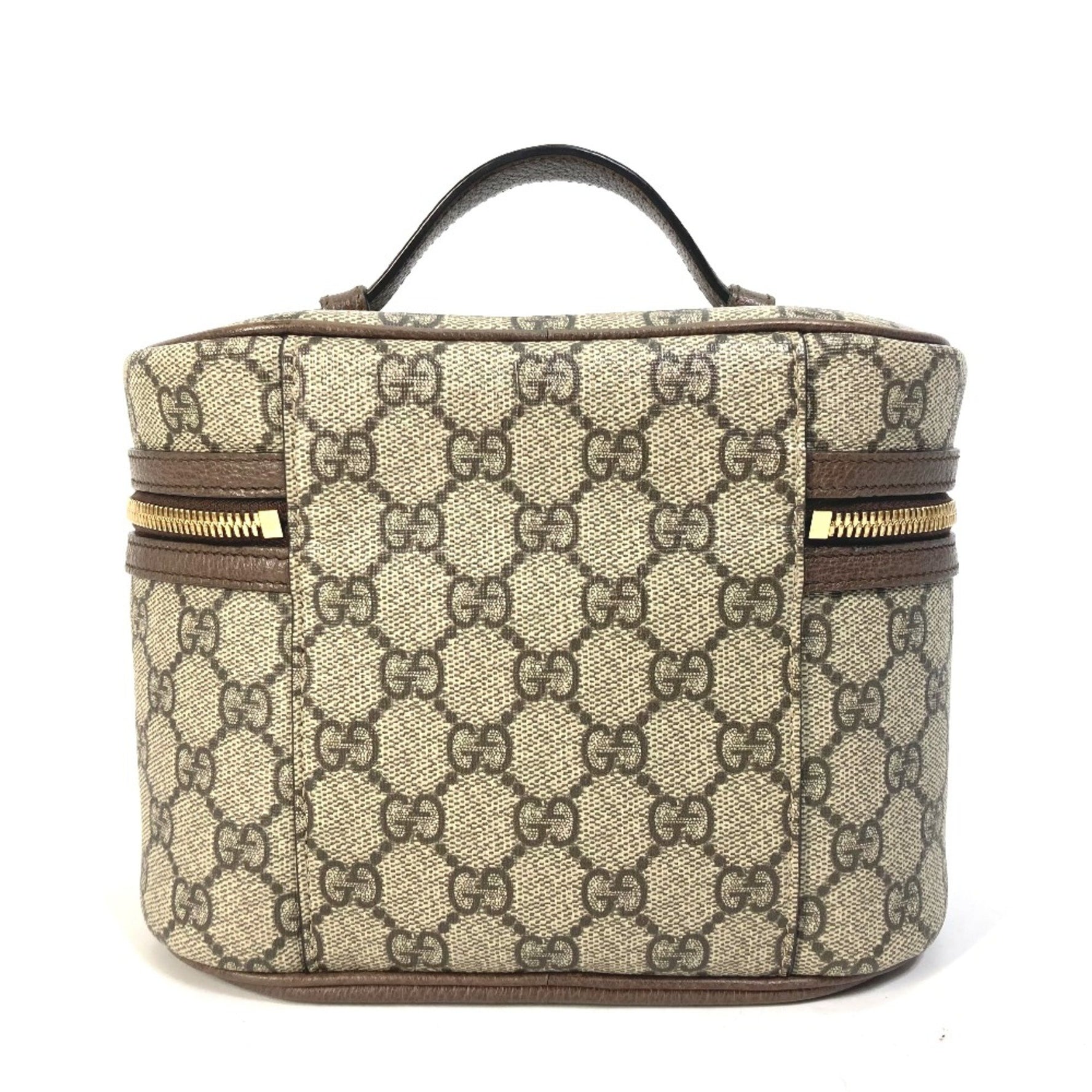 Gucci Sherry line Cosmetic case Hand Bag with mirror Vanity bag