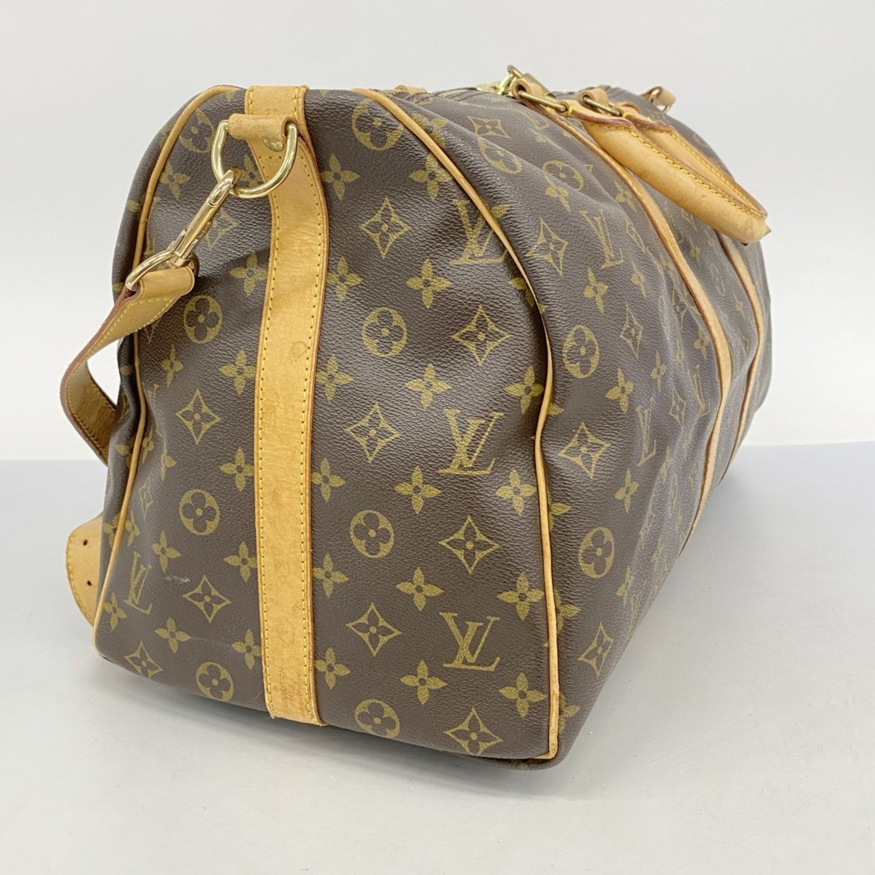Louis Vuitton Monogram Keepall Bandouliere 50 Boston Bag Men's and