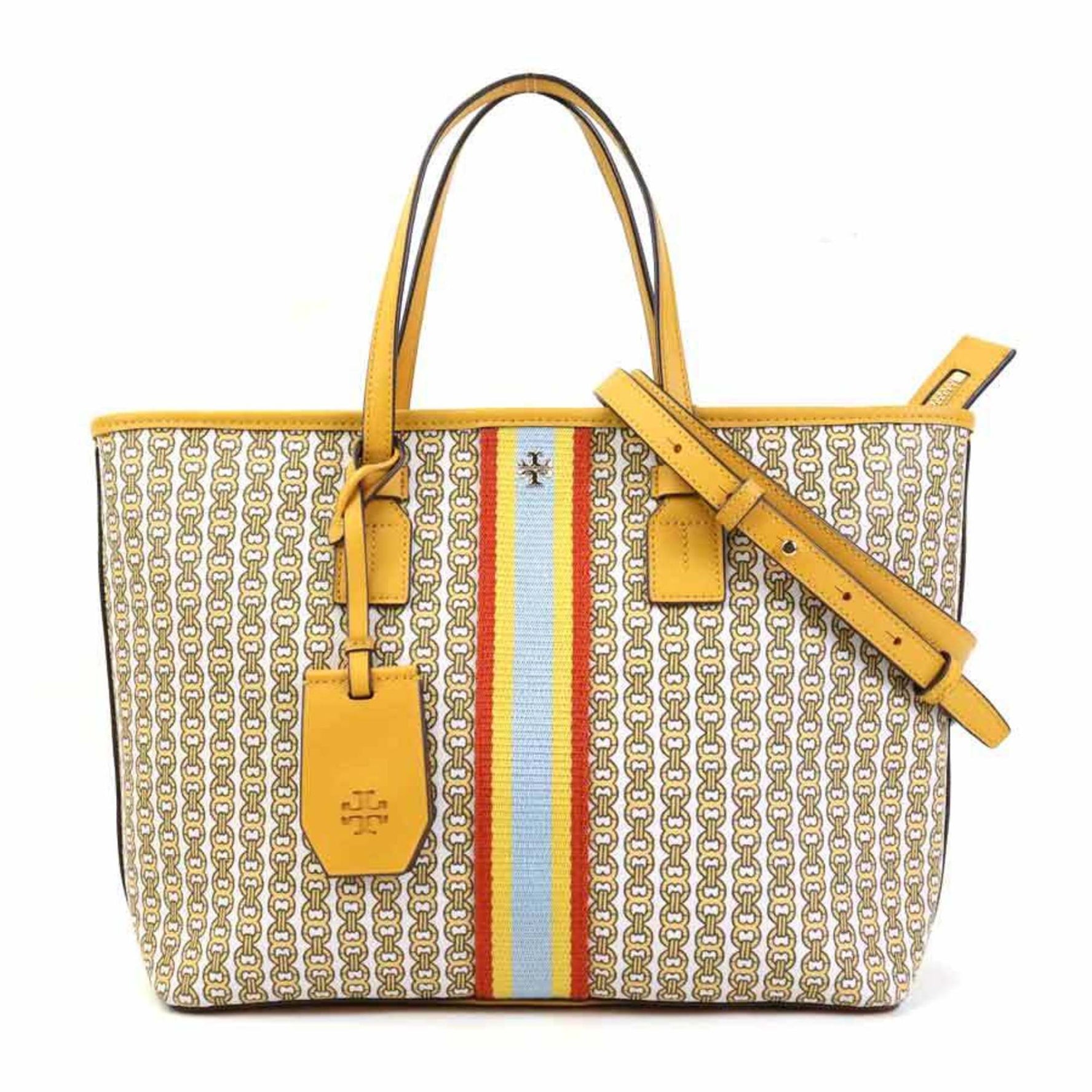 Tory Burch handbag shoulder bag coated canvas leather