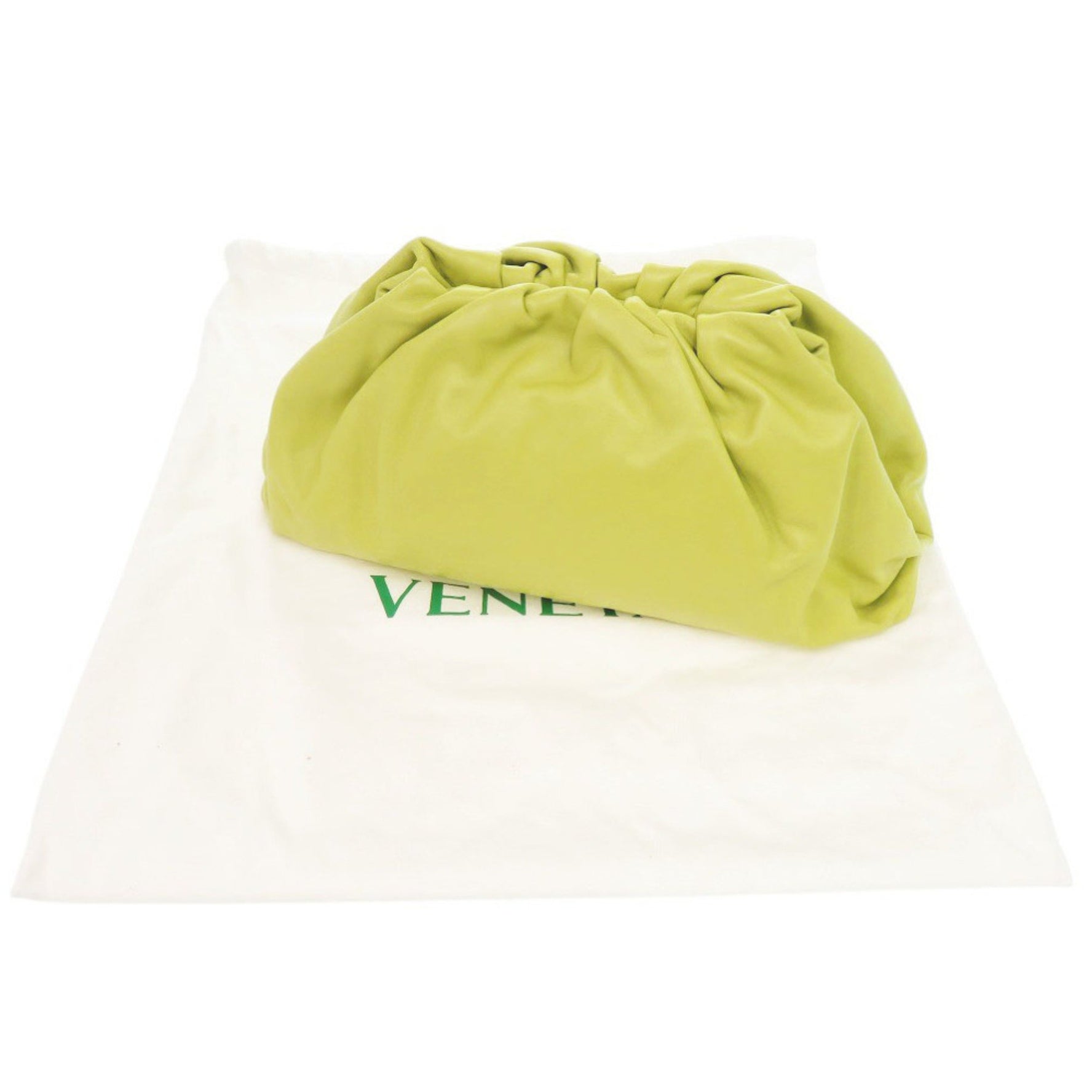 Bottega Veneta THE POUCH calf leather clutch bag