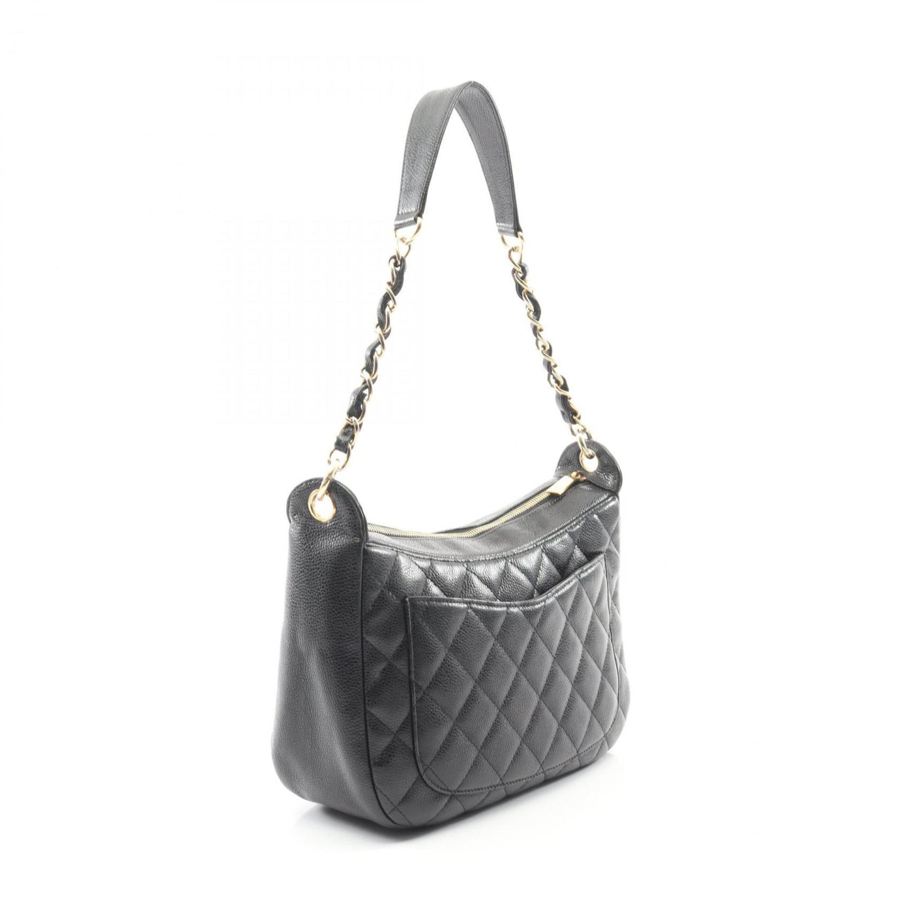 CHANEL Matelasse Shoulder Bag in Caviar (Grained Calfskin)