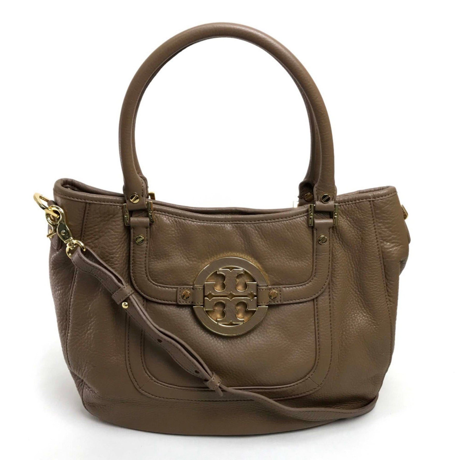 Tory Burch Tote Bag Handbag Shoulder Leather