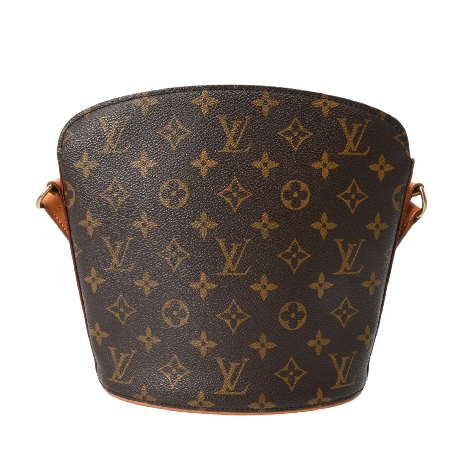 LOUIS VUITTON Monogram Drouot Canvas Shoulder Bag