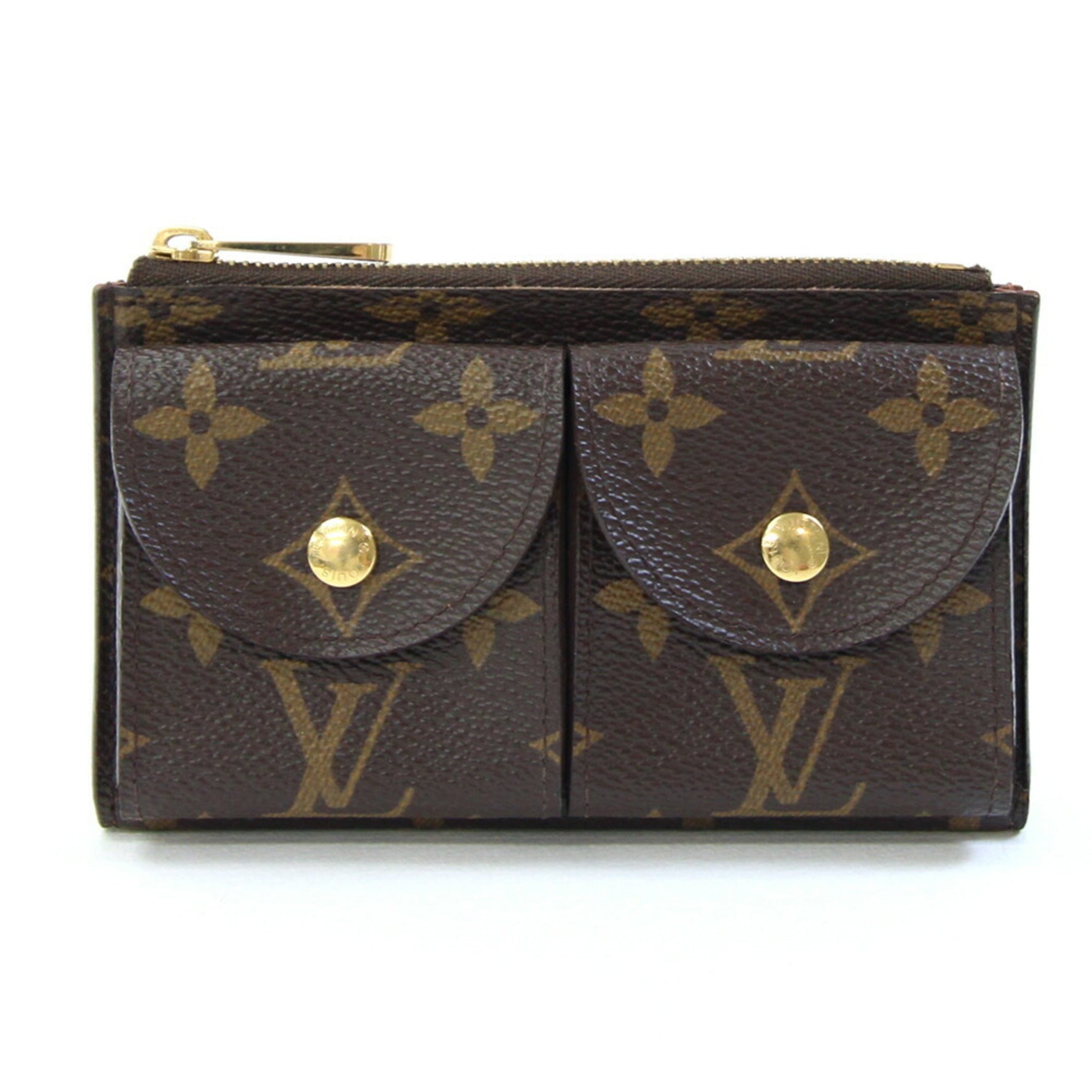 Louis Vuitton Pouch Monogram Santur Pochette Duo Wallet Beltless Women Men