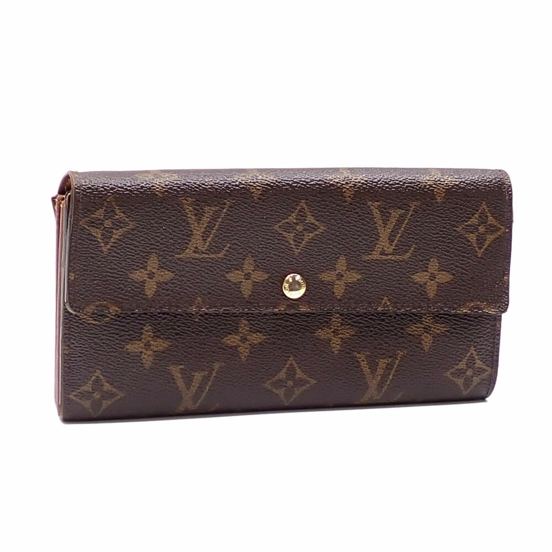 Louis Vuitton Monogram Portefeuille Sarah Bifold Long Wallet