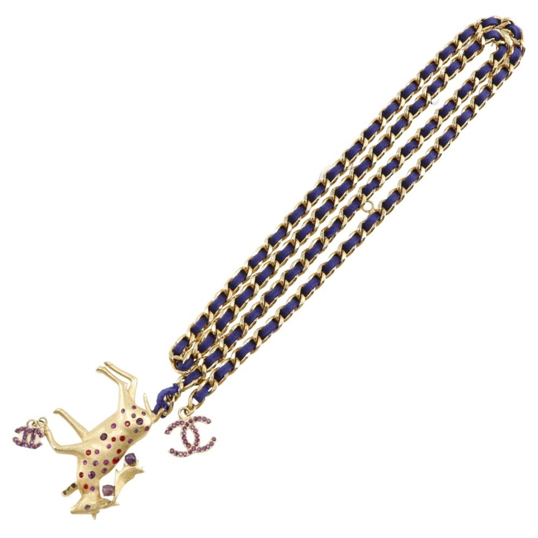 Chanel Chain belt Belt Gold plated 2001 Ladies