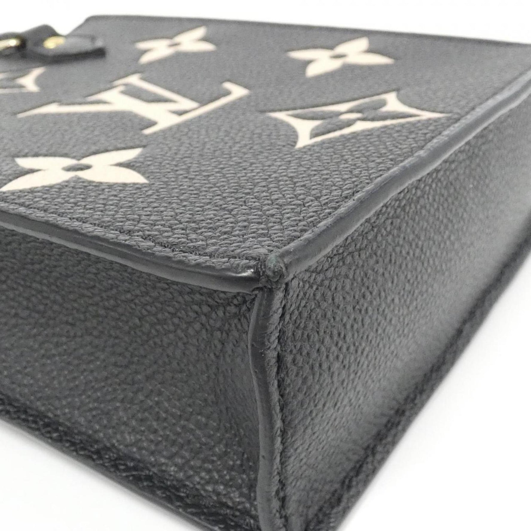 Louis Vuitton Bicolor Monogram Empreinte Petite Sac Plat Handbag