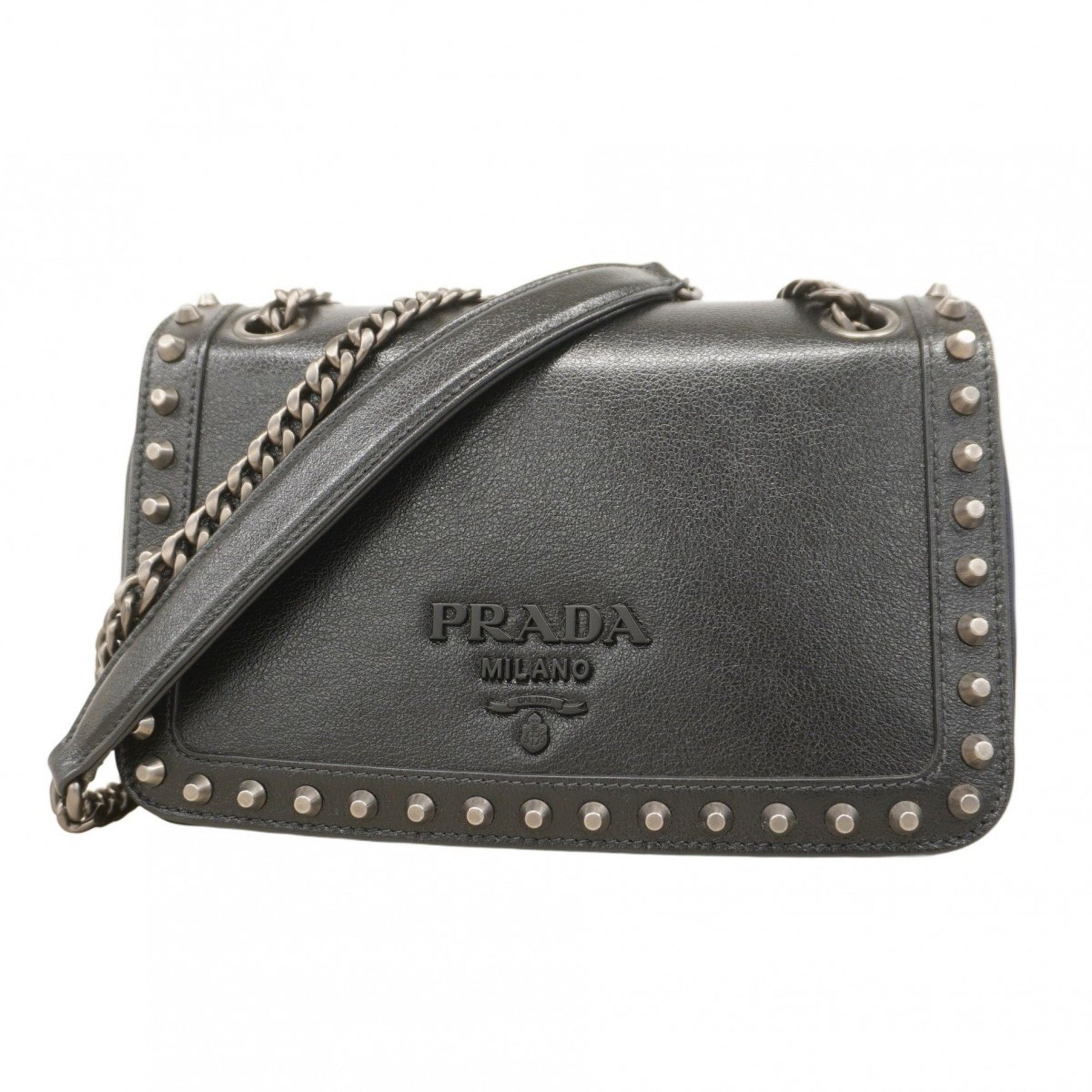 Prada shoulder bag in leather