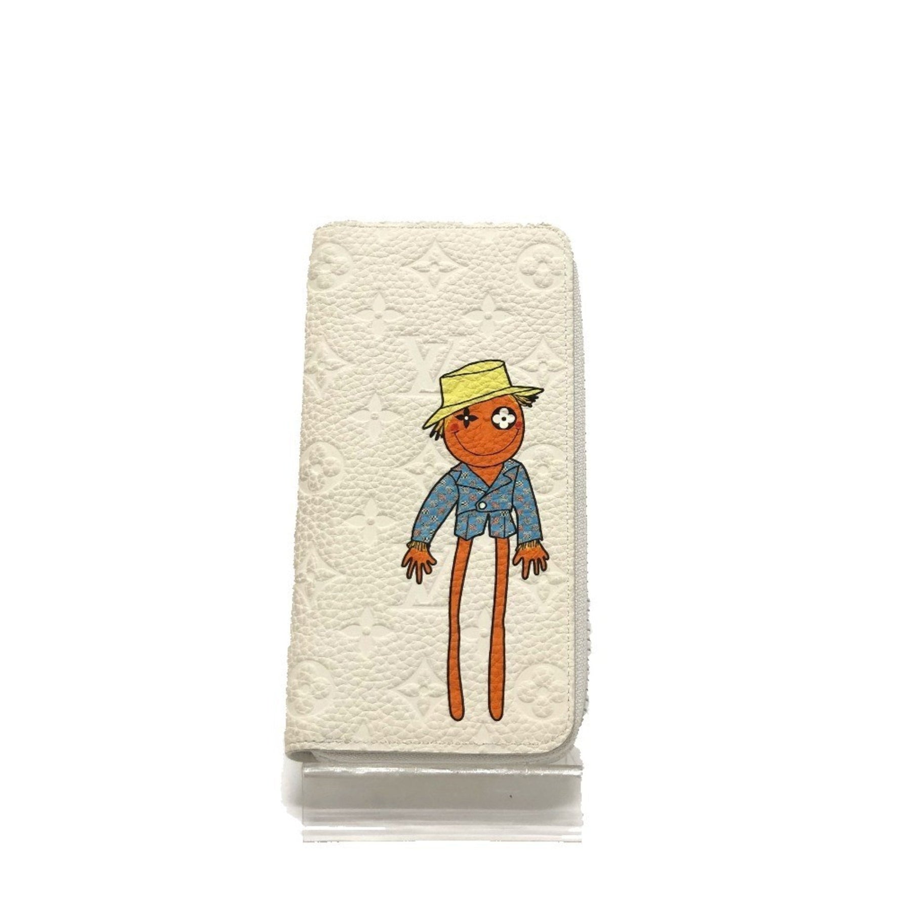 Louis Vuitton Zippy Wallet Vertical LV Friend Long Taurillon Leather