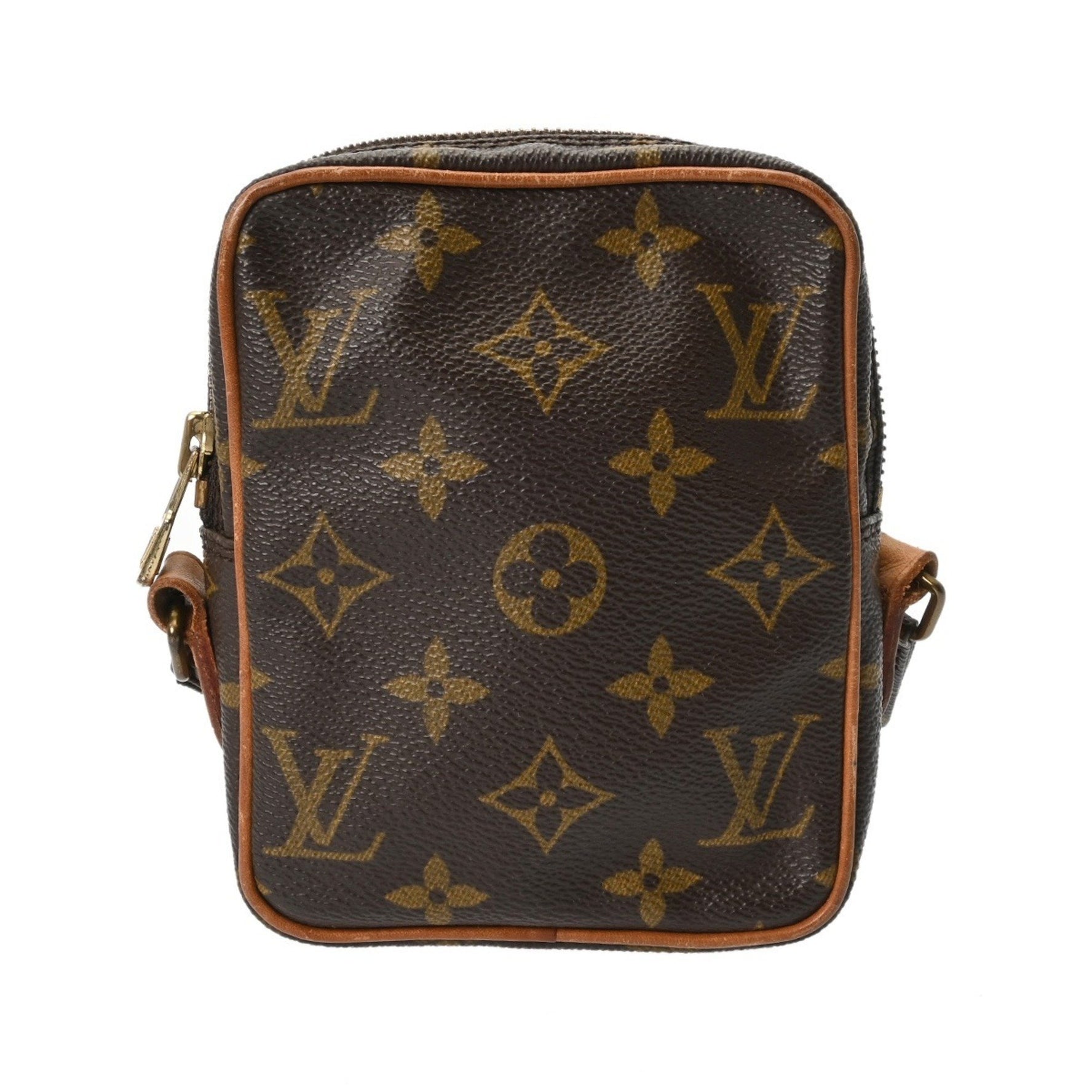 LOUIS VUITTON Monogram Mini Danube Canvas Shoulder Bag