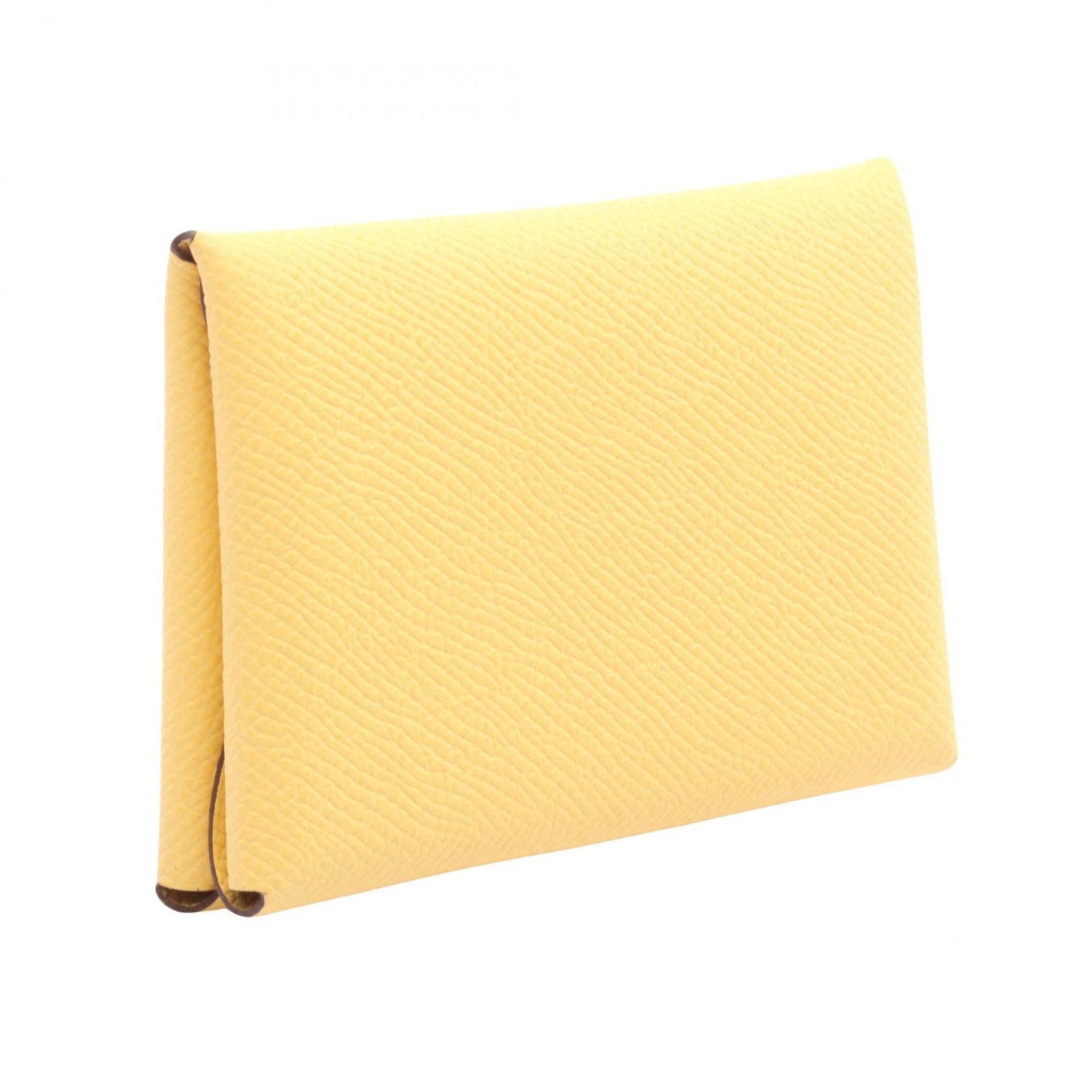 Hermes Hermès Calvi Duo Coin Case Wallet in Calfskin Leather (Veau Epsom Leather)