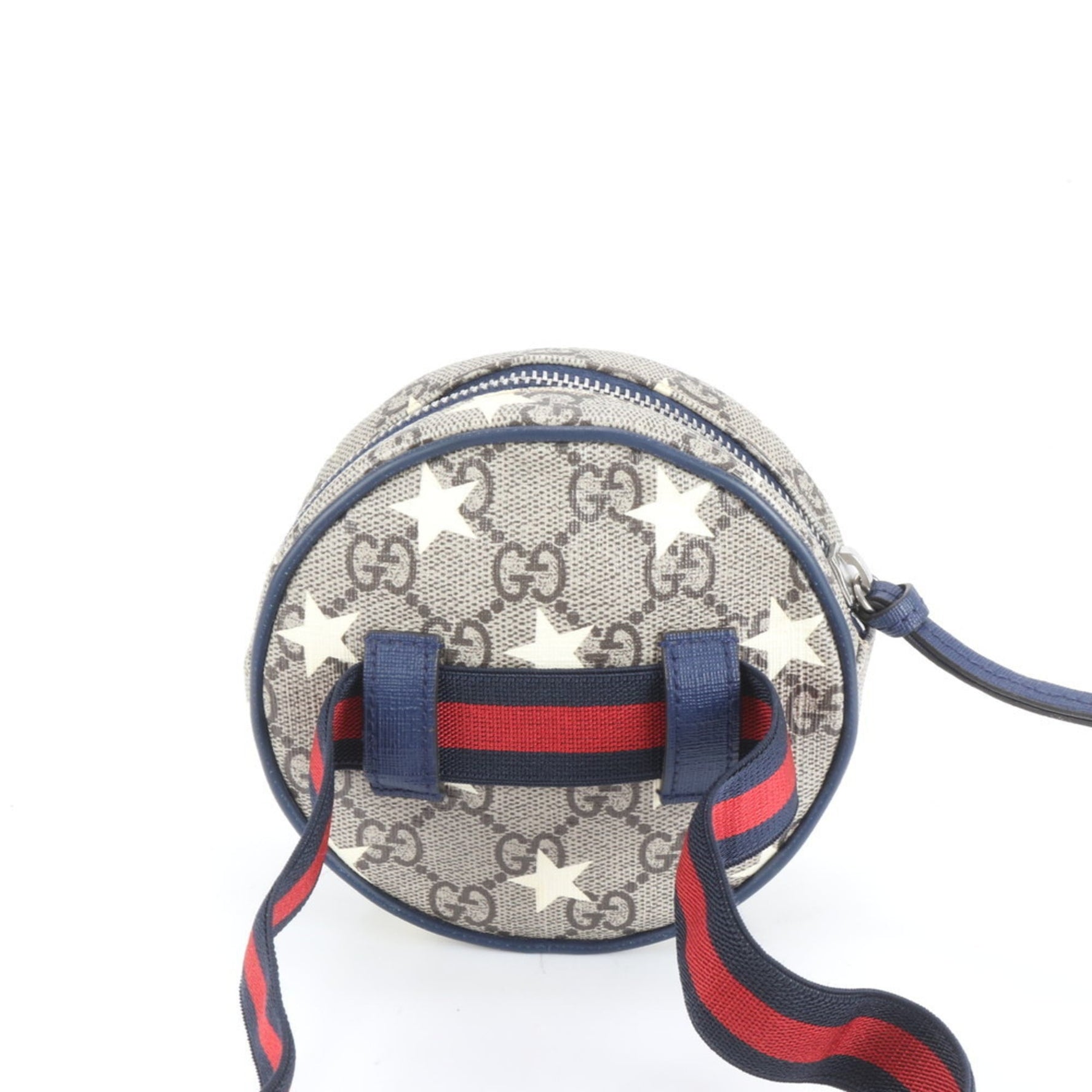 Gucci GG Supreme Star Leather Waist Bag, Pouch, Body Shoulder Bag