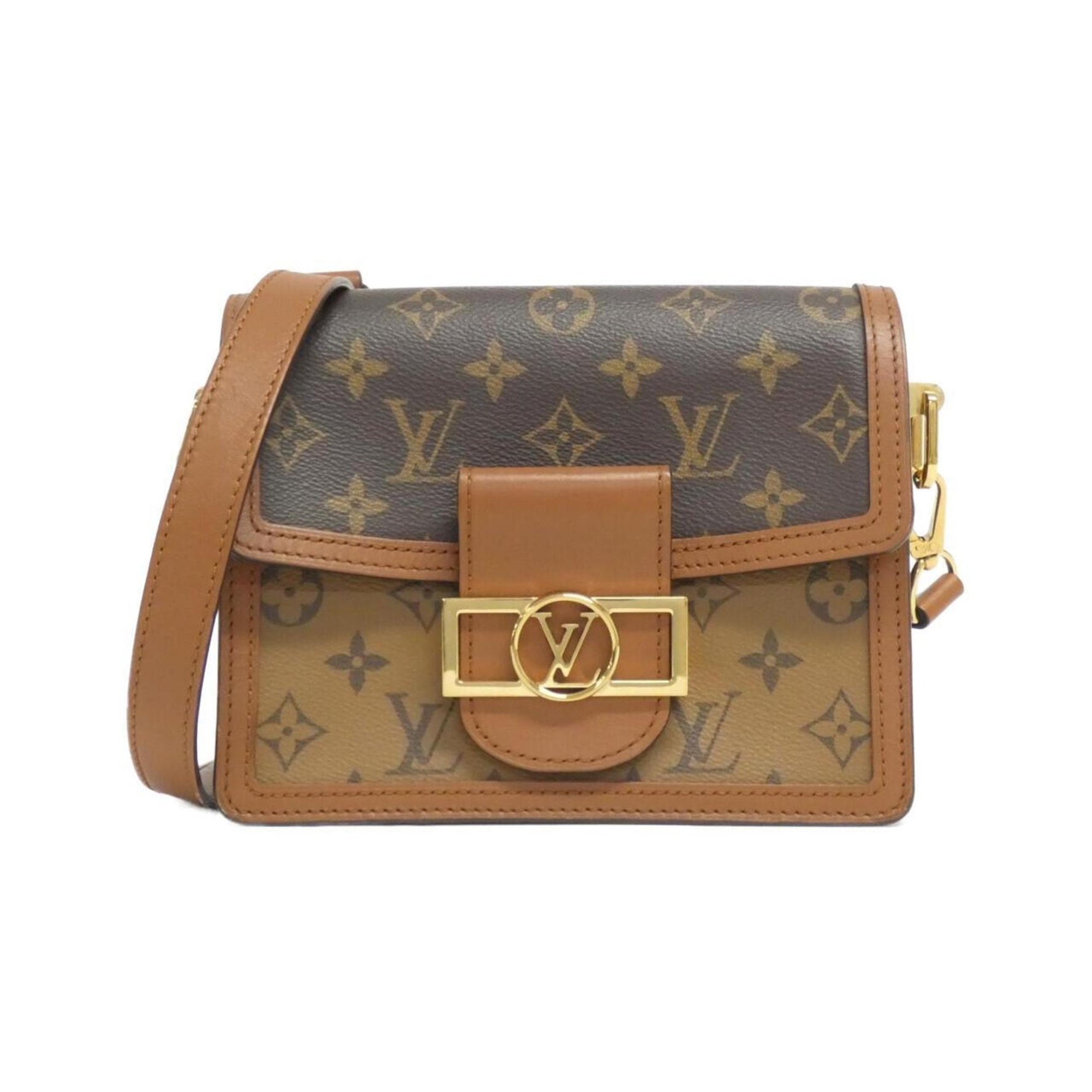 Louis Vuitton Monogram Reverse Dauphine MINI Shoulder Bag