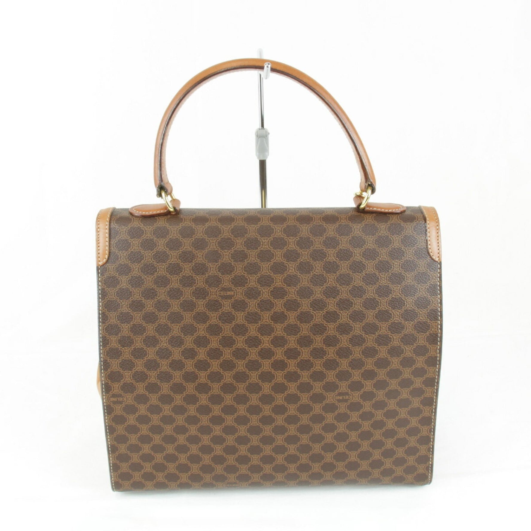 CELINE Macadam handbag, coated canvas