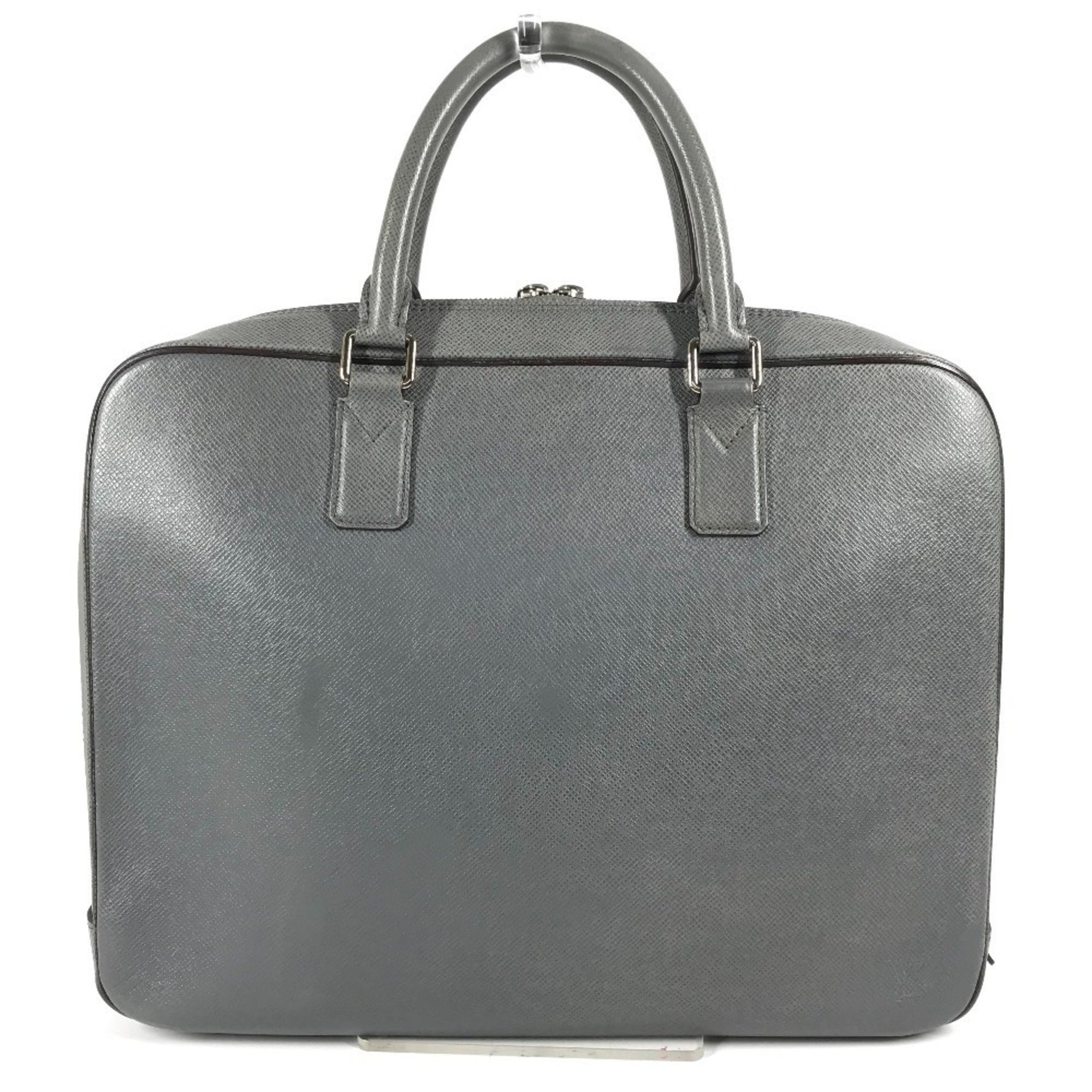 Louis Vuitton Taiga Neo Igor Handbag Bag Tote Document Business Leather Men's Glacier Gray