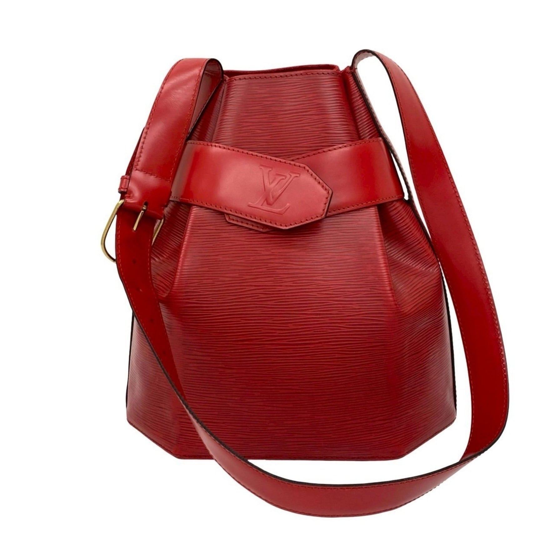 Louis Vuitton Sac de Paul PM Epi Leather Shoulder/Crossbody Bag, Castilian Red, 427-5