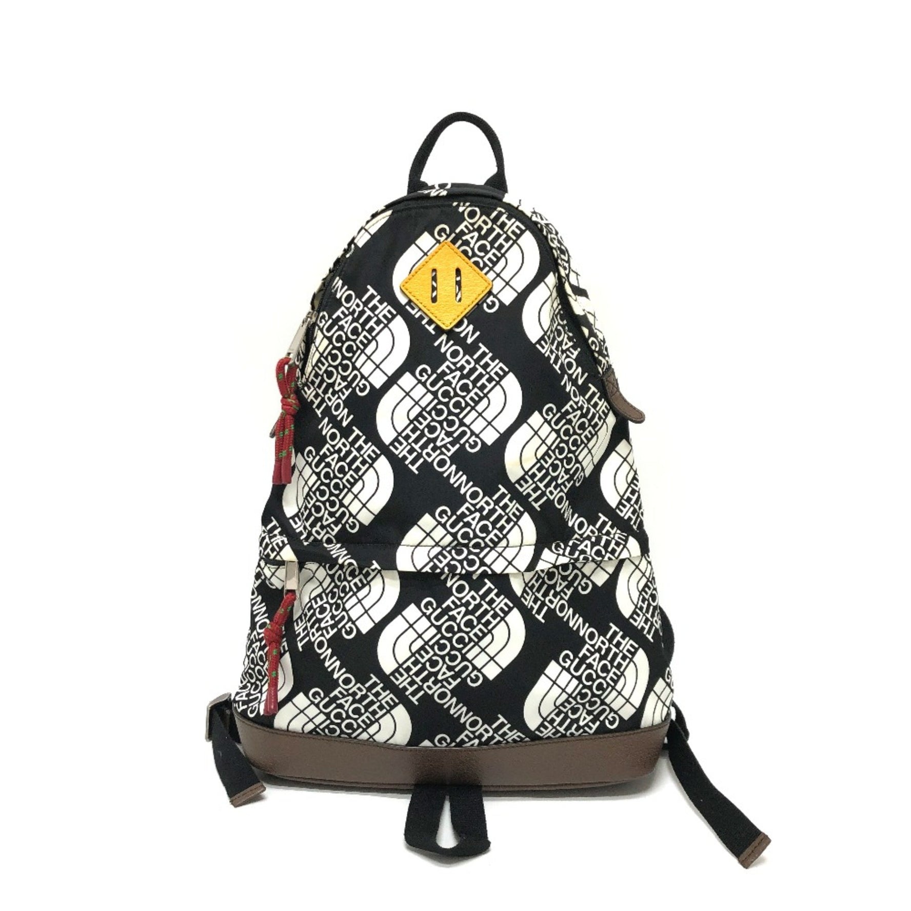 Gucci Backpack Backpack x White Brown/SilverHardware