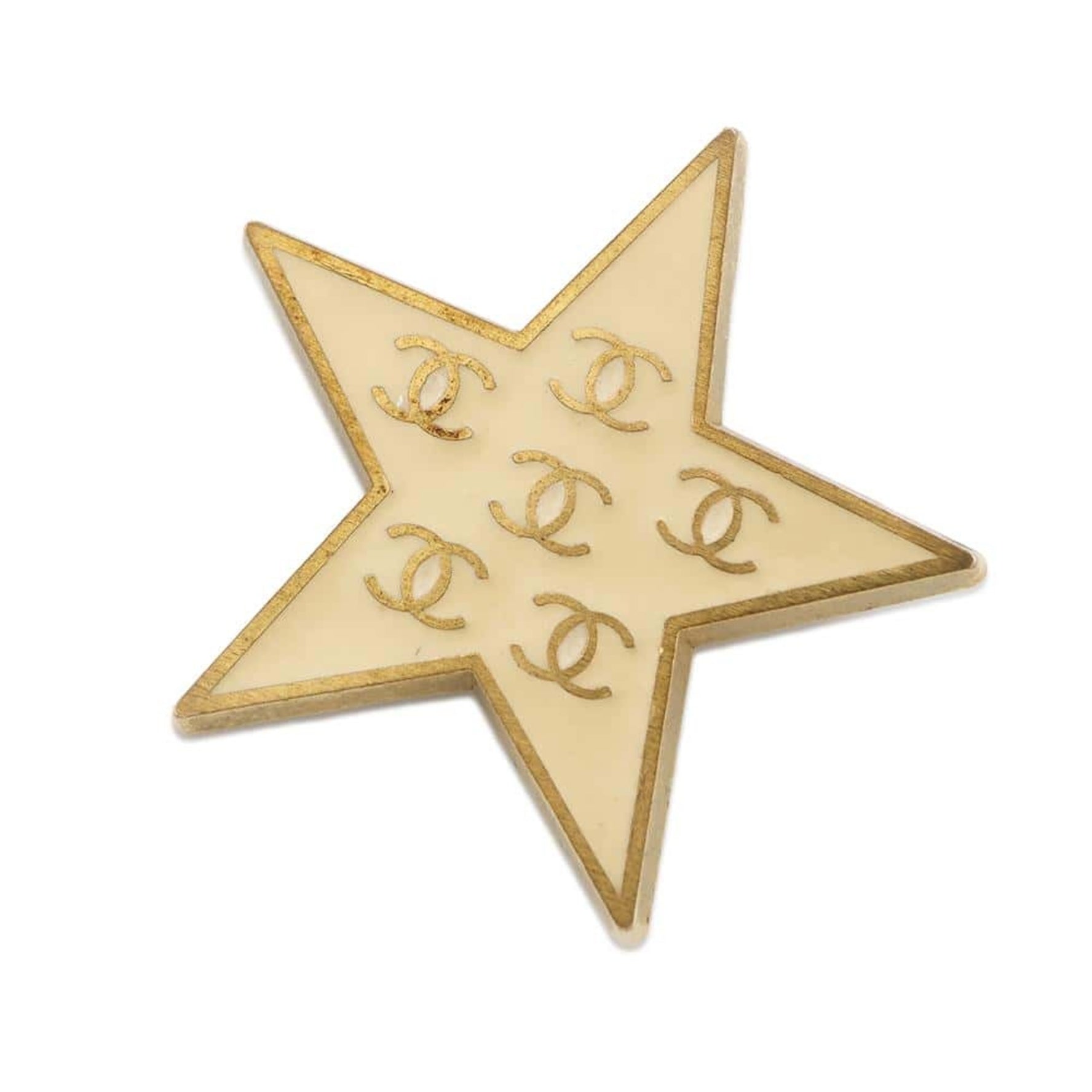 Chanel Brooch Star Metal