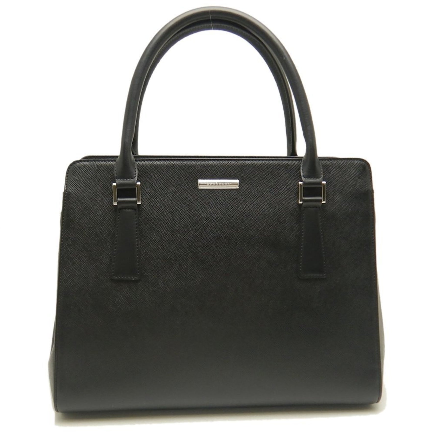 BURBERRY Handbag Saffiano Leather