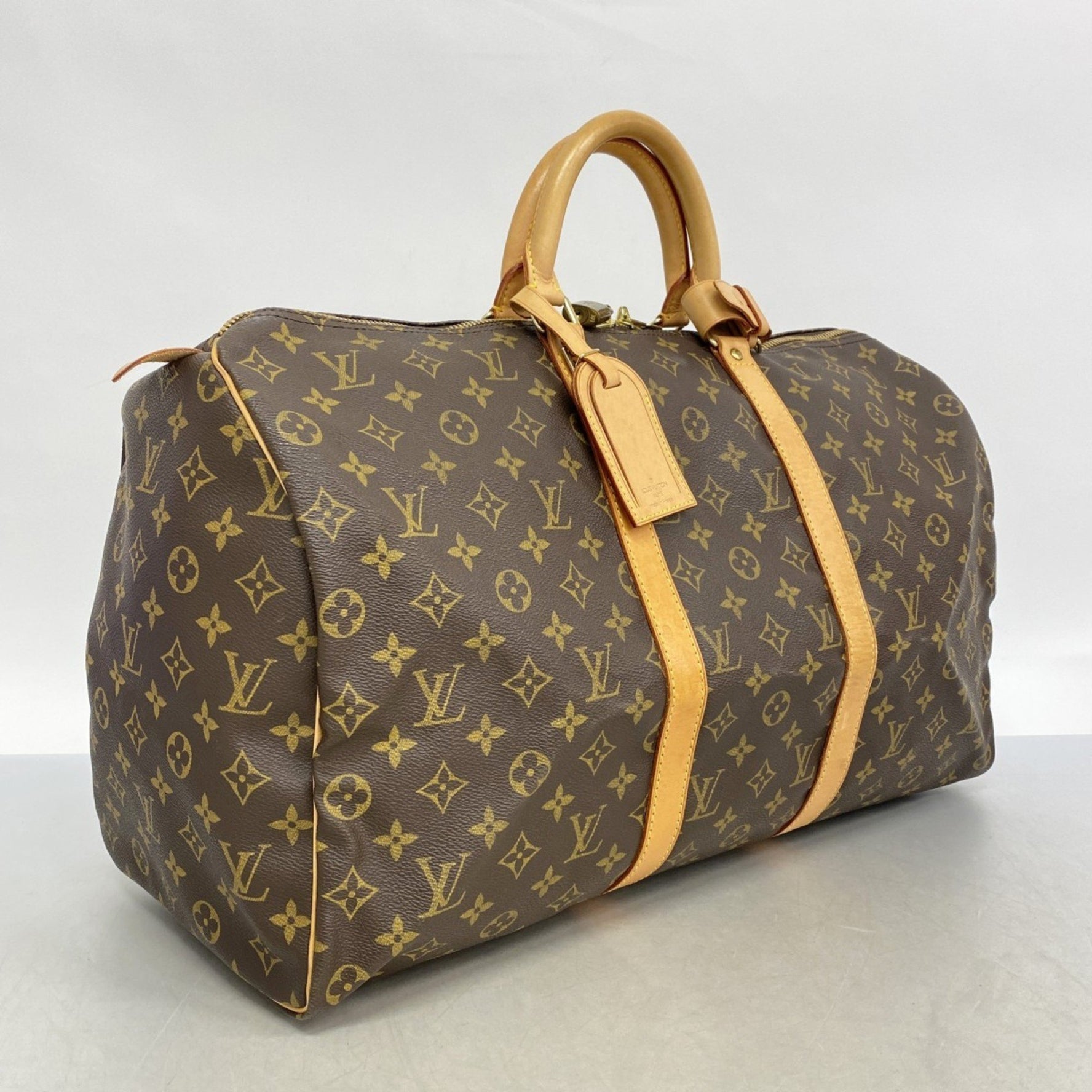 Louis Vuitton Monogram Keepall 50 Boston Bag Men's and