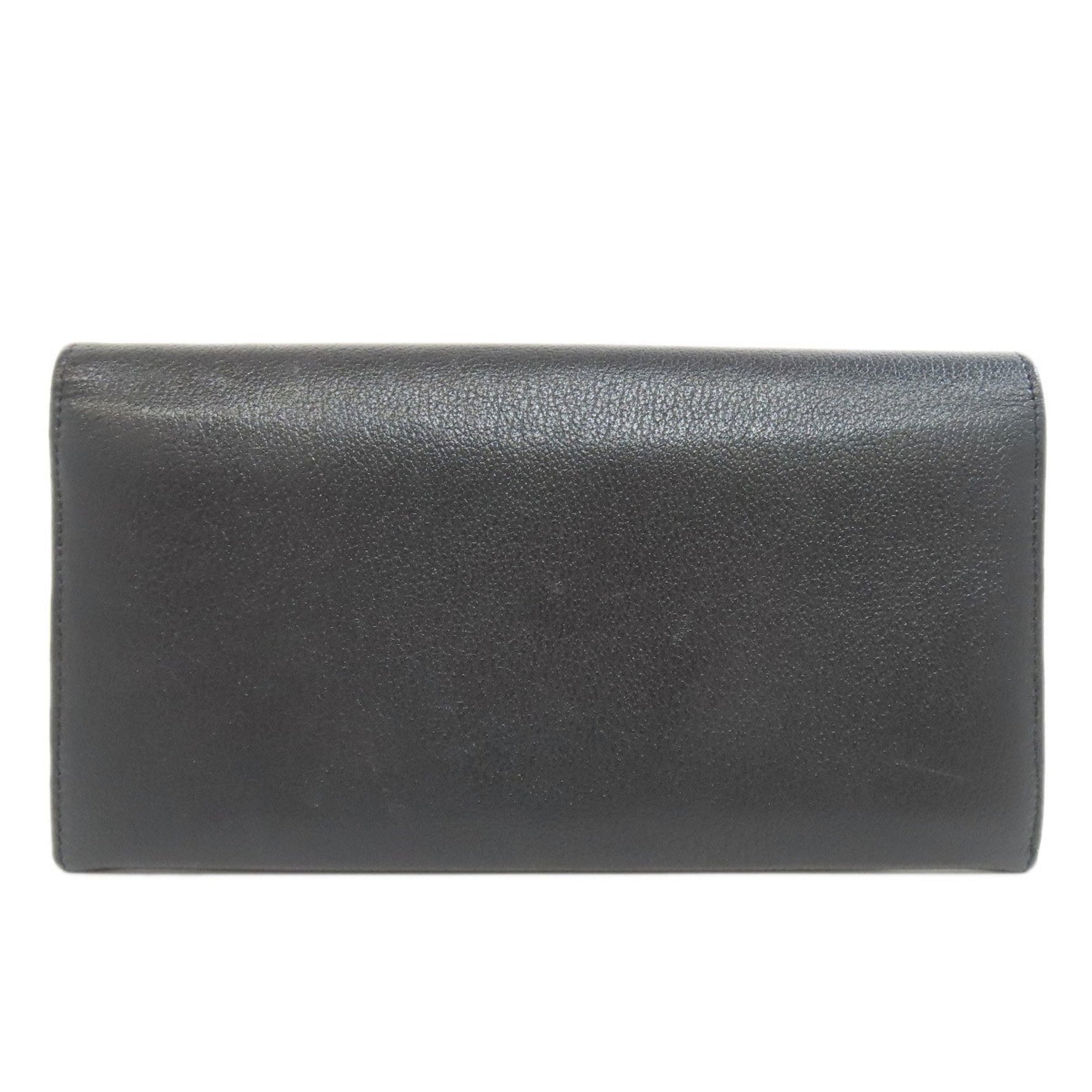 CHANEL Camellia Coco Mark Long Wallet Calfskin