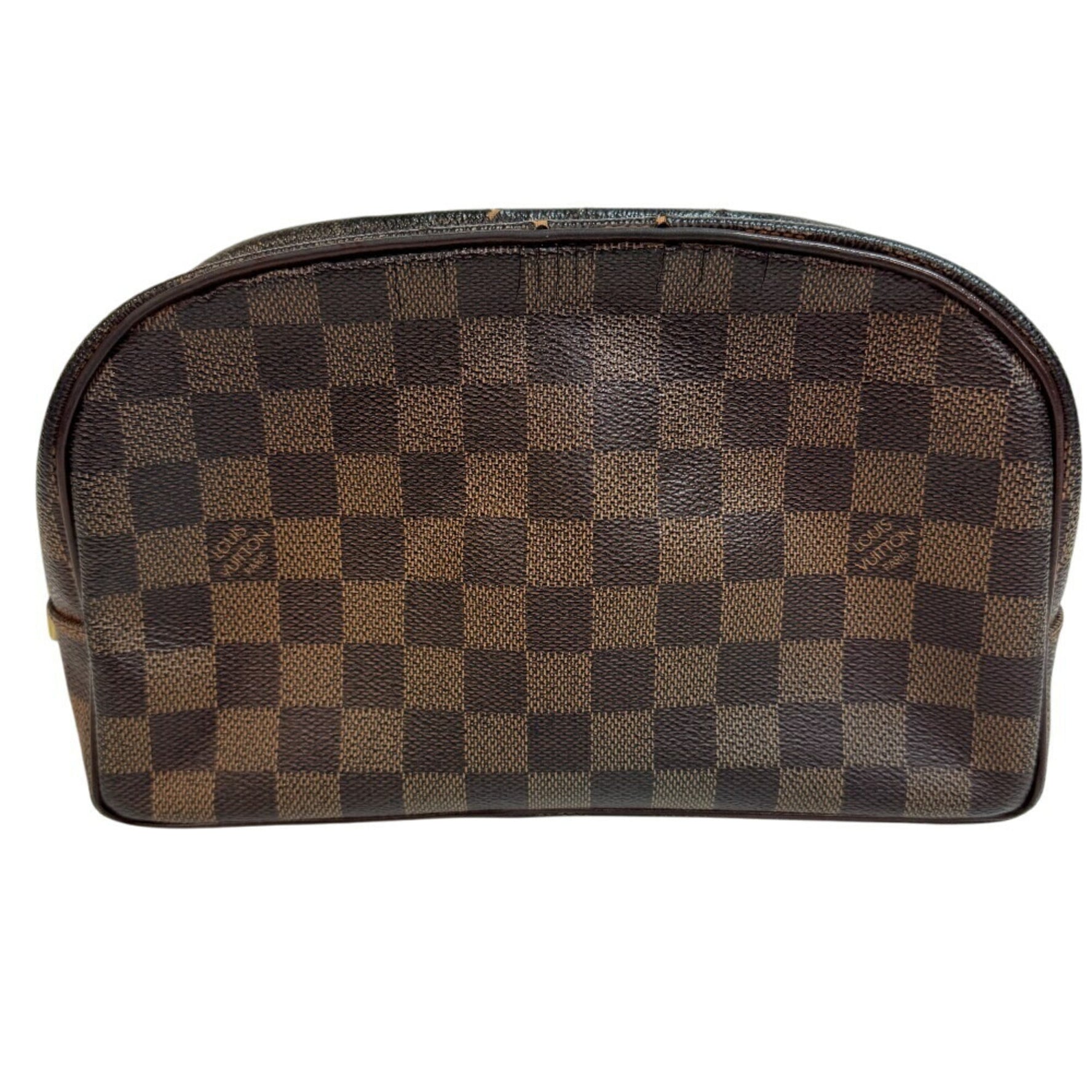 LOUIS VUITTON True Toilet 25 Damier Leather Second Bag/Clutch Bag Unisex