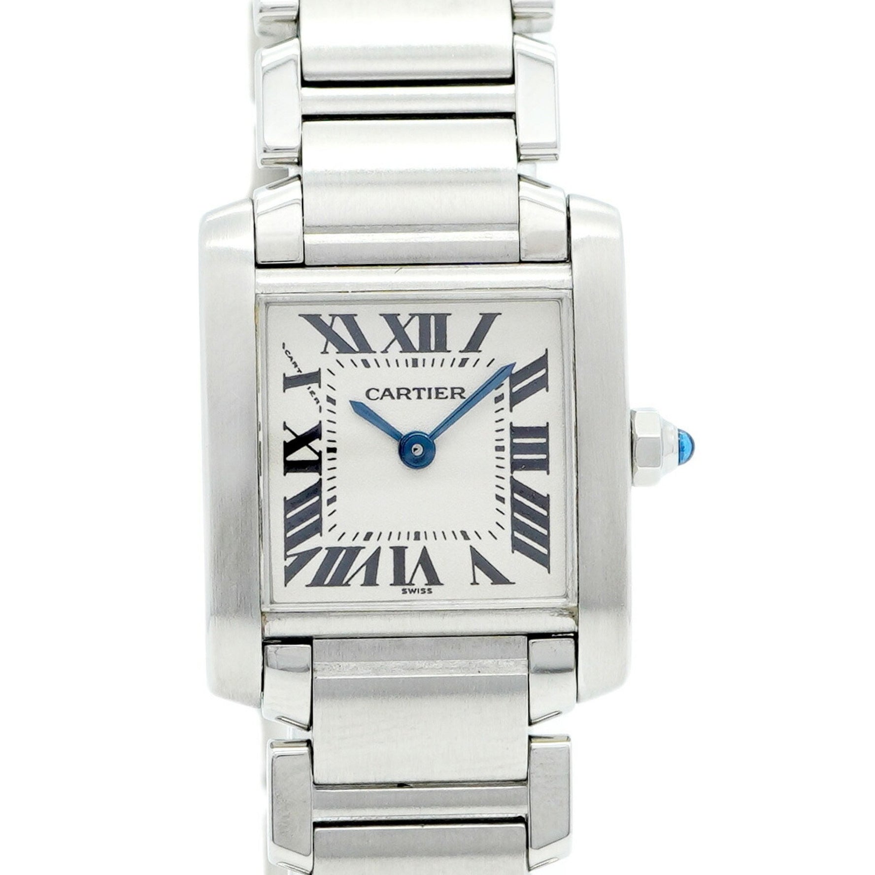 Cartier Tank Française Ivory Dial Watch