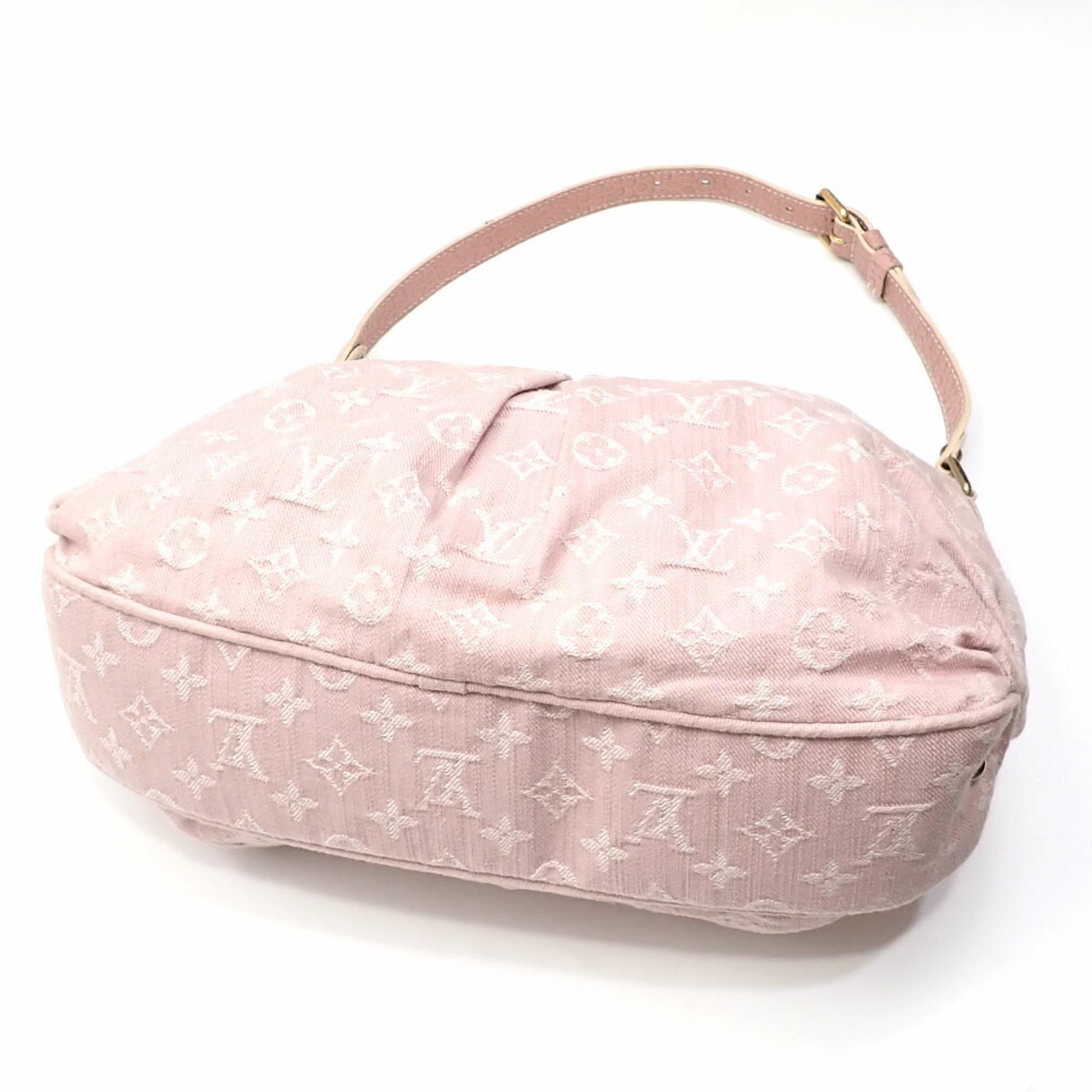 Louis Vuitton Monogram Denim Slightly Shoulder Bag, Rose