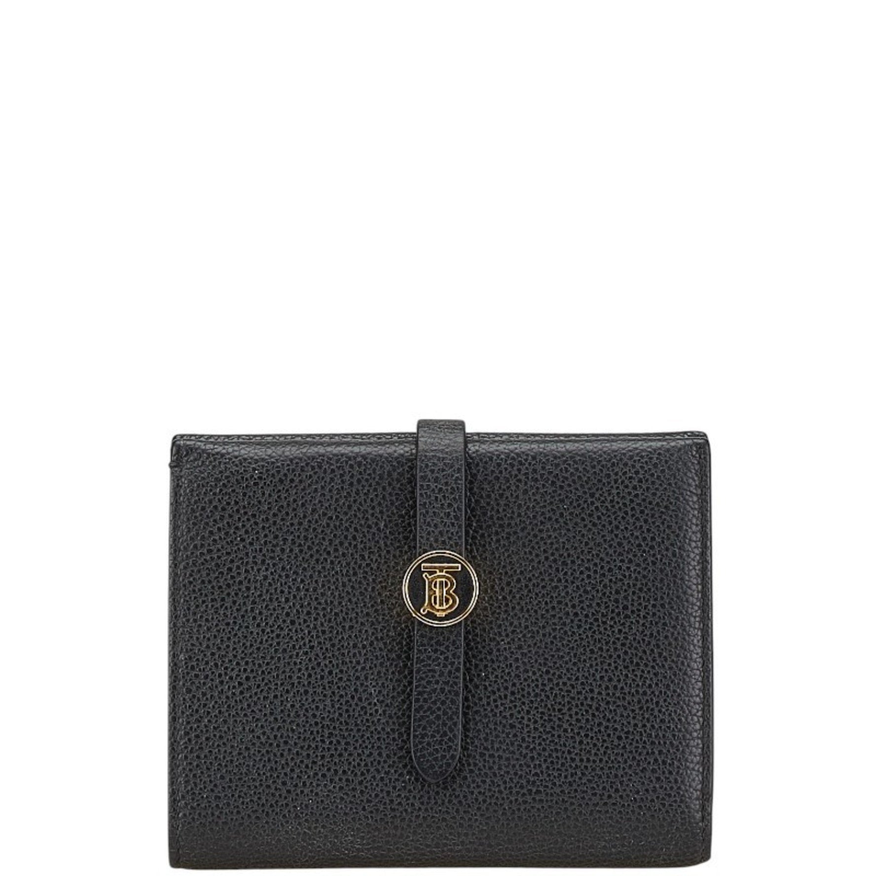 Burberry TB Bi-fold Wallet Leather