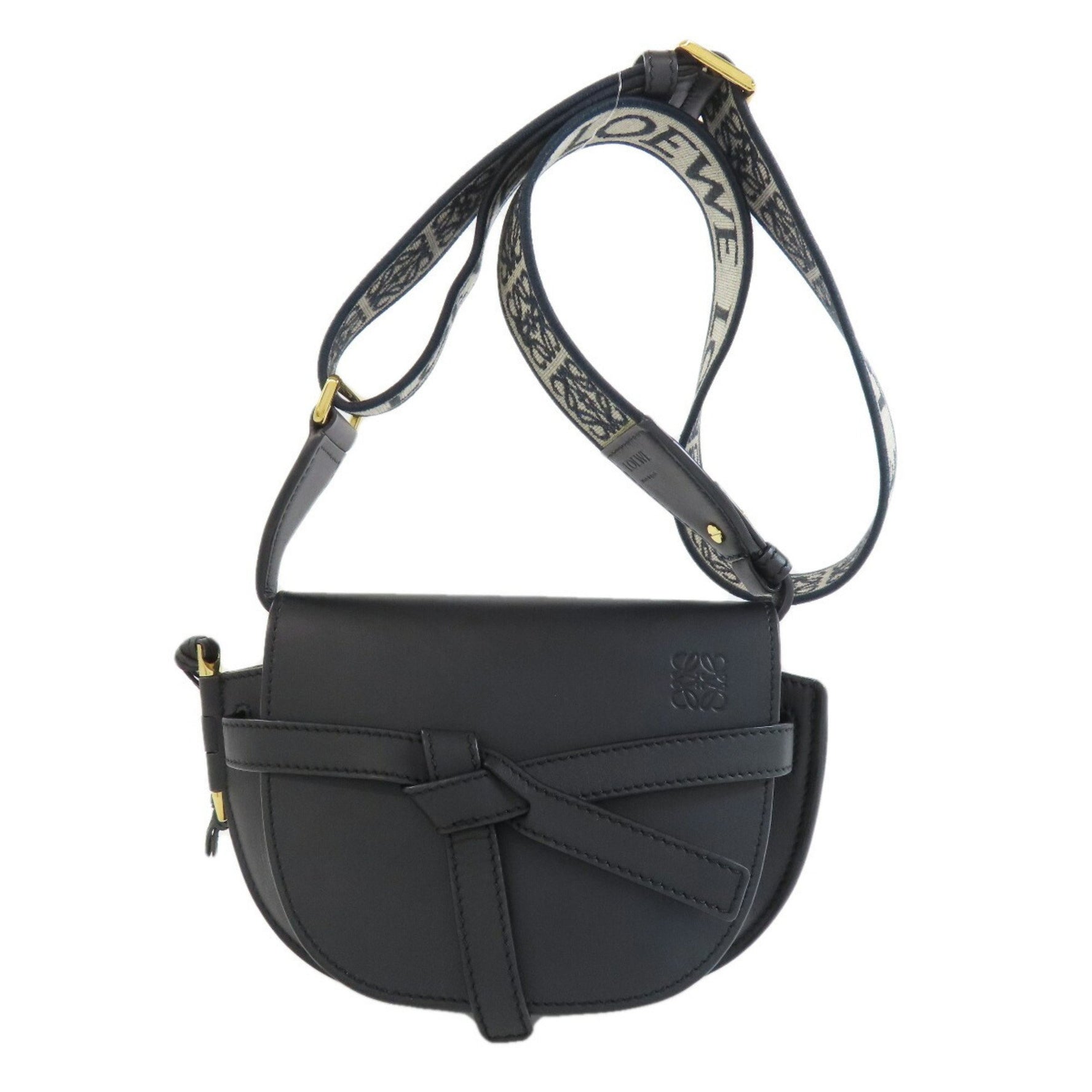 LOEWE Gate Dual Shoulder Bag in Calf Leather