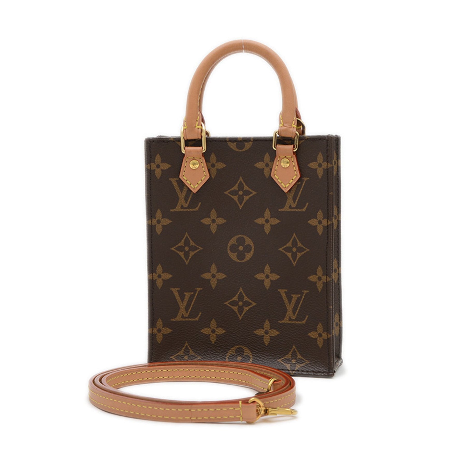 Louis Vuitton Petite Sac Plat Hand Shoulder Bag