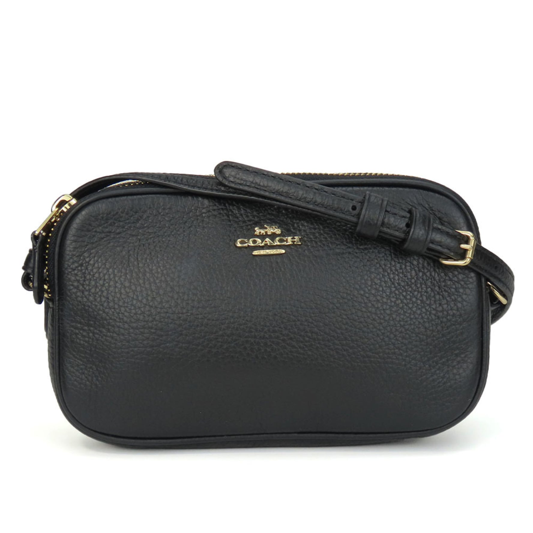 Coach Shoulder Bag Leather Pochette