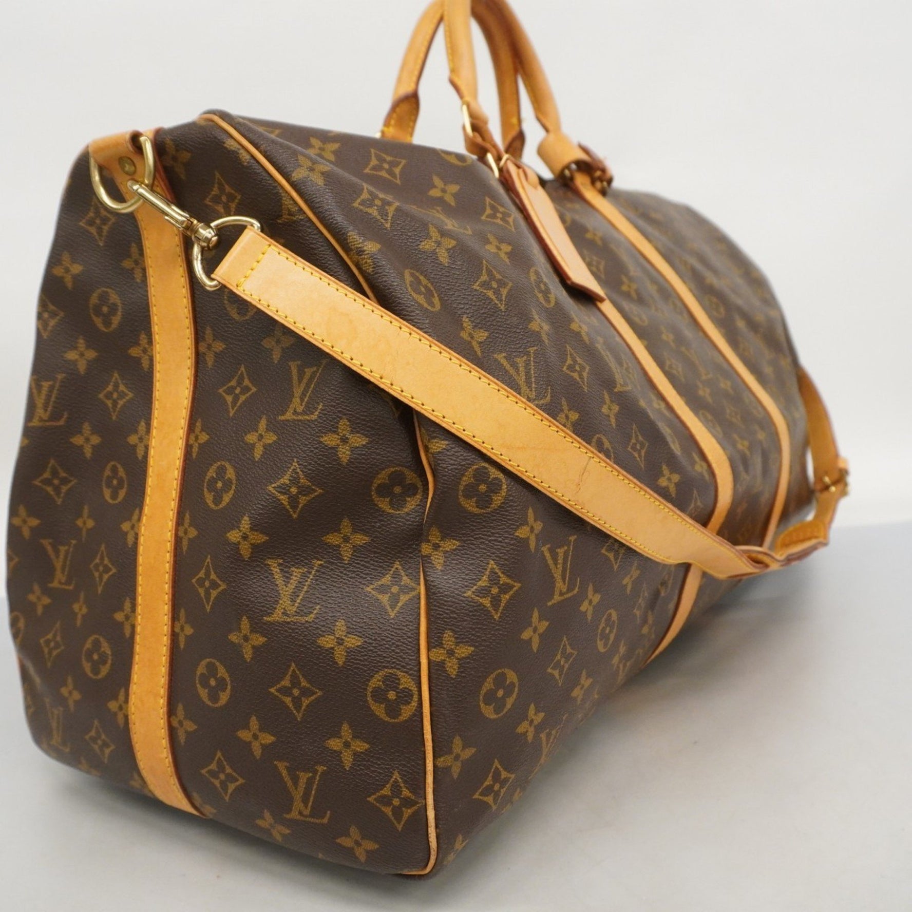 Louis Vuitton Monogram Keepall Bandouliere 60 Boston Bag Men's and