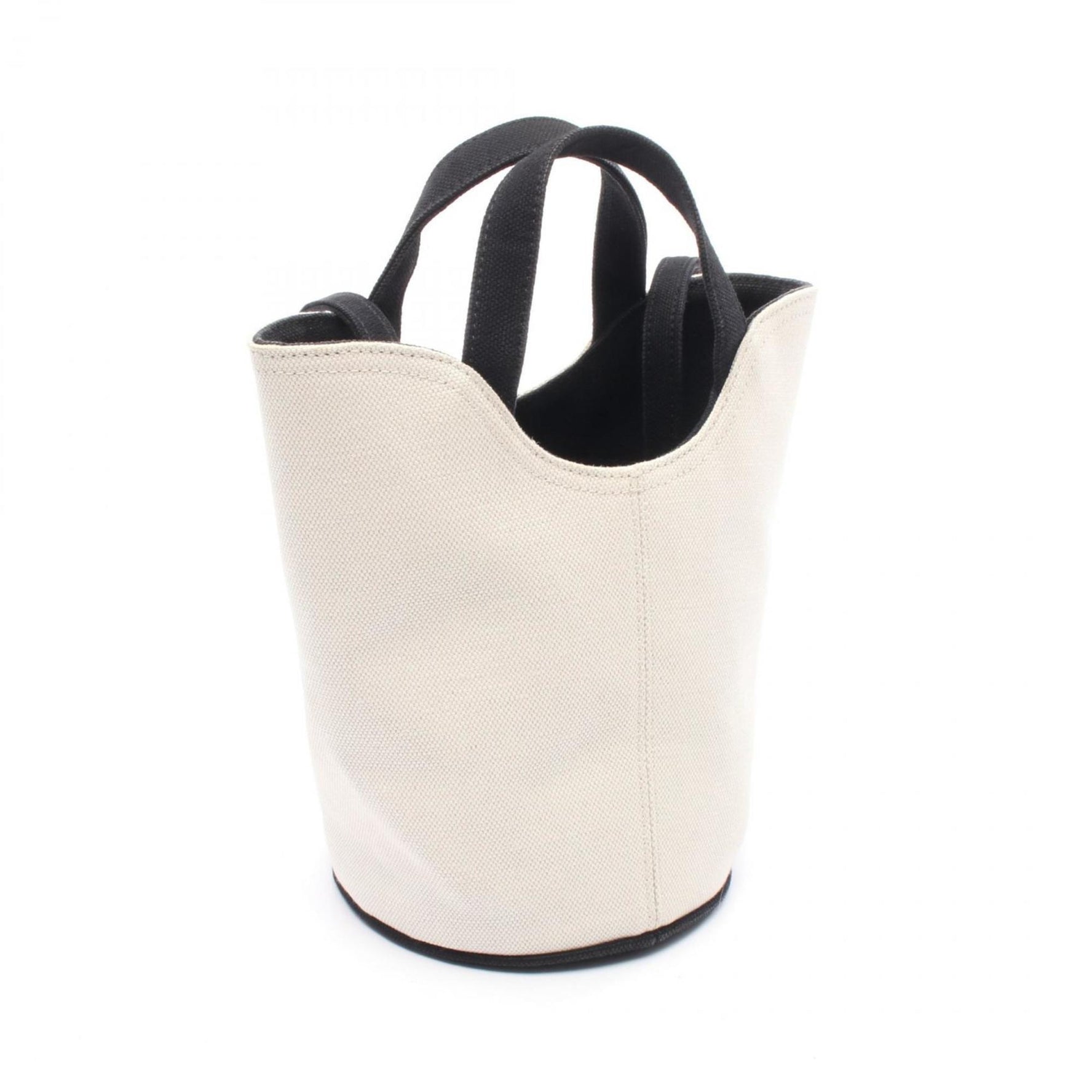 Balenciaga Wave XS Handbag, Canvas, White/Black