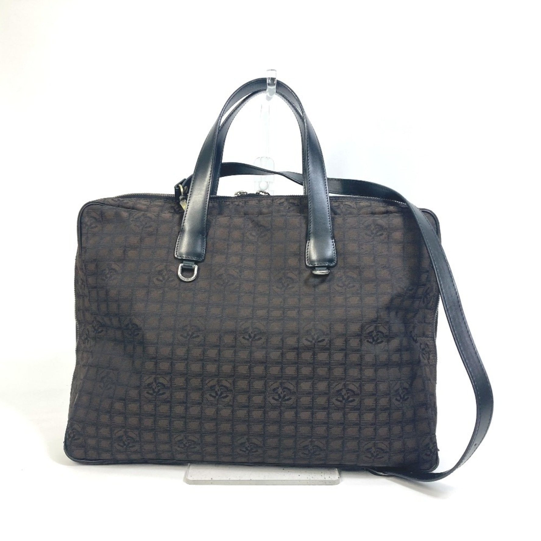 CHANEL New Travel Line Handbag, Shoulder Bag, Business Nylon/Leather