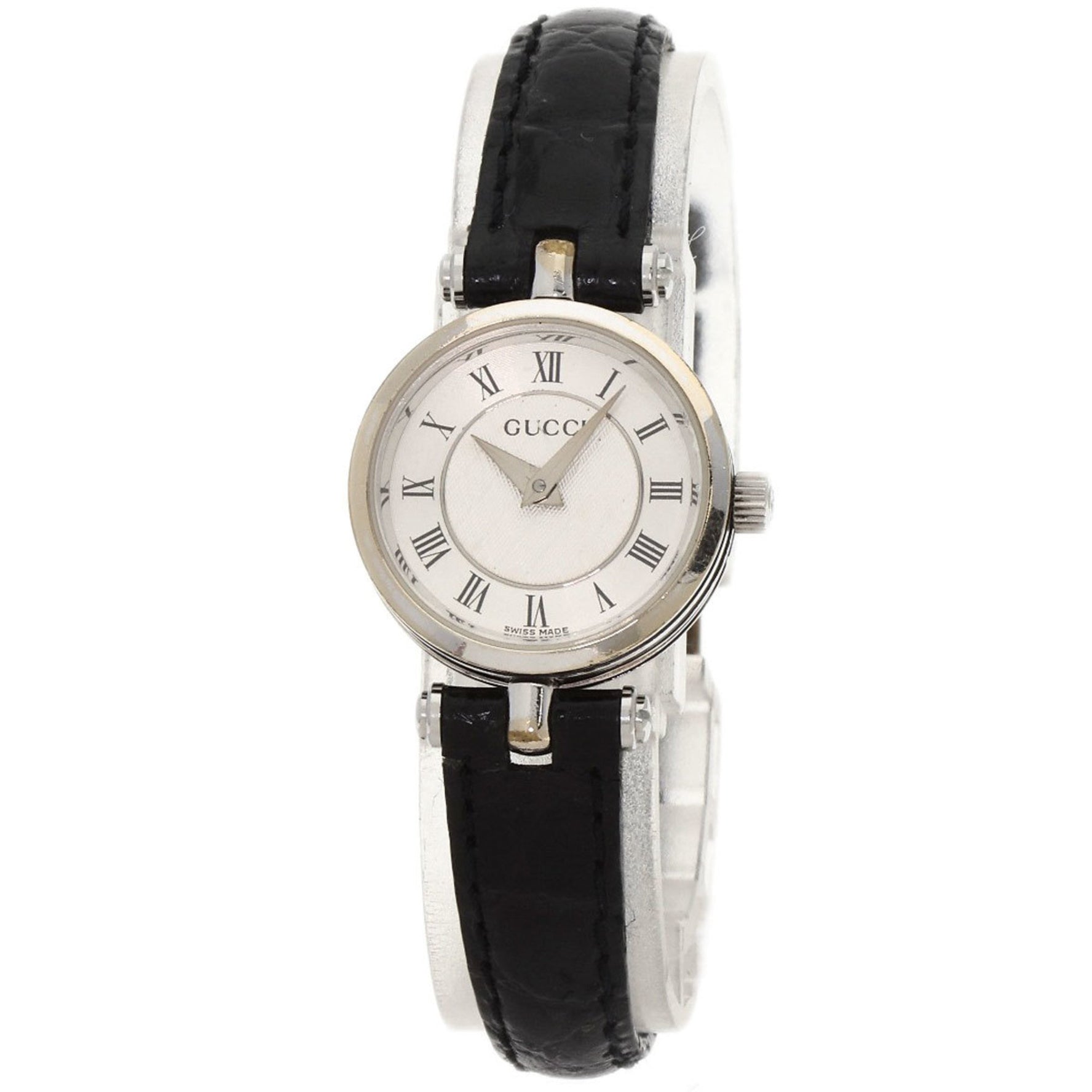 Gucci Sherry Line Watch Stainless Steel Leather