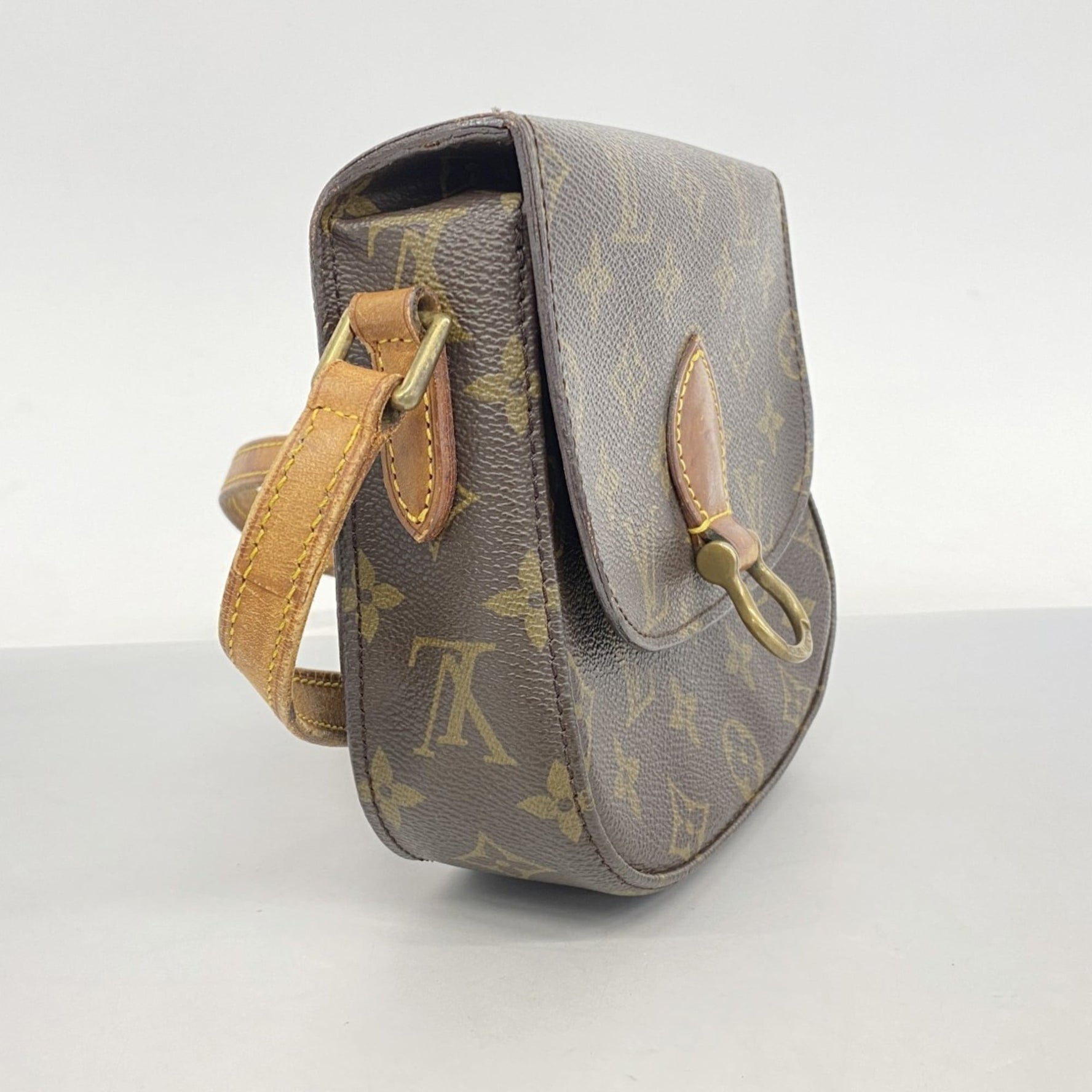Louis Vuitton Monogram Mini Saint-Cloud Shoulder Bag