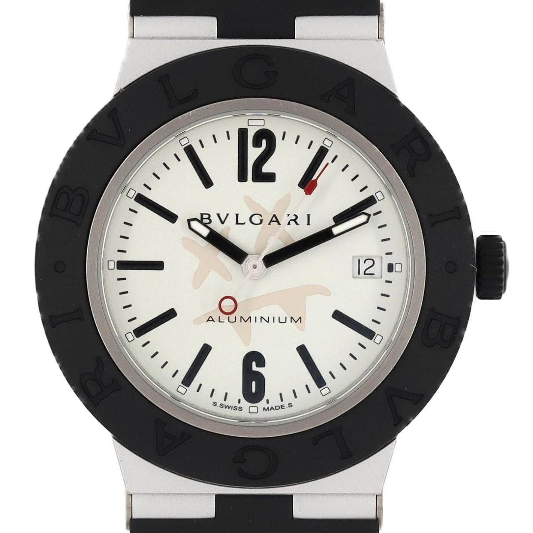 BVLGARI ALUMINUM STEVE AOKI LIMITED BB40AT SAP103539 Aluminium Wristwatch Automatic