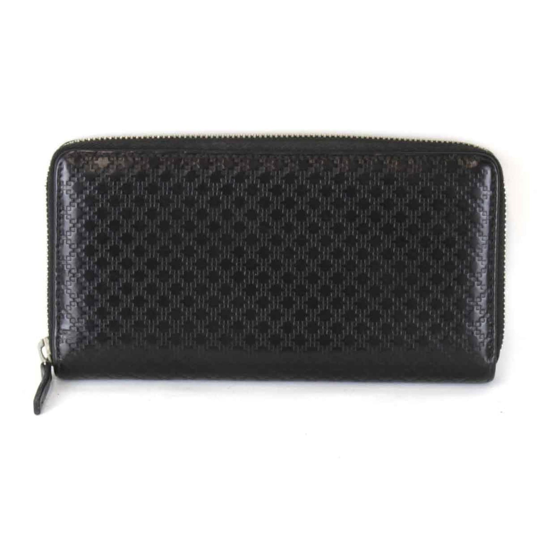 GUCCI Diamante Round Zip Wallet 307990・2067 Long Leather