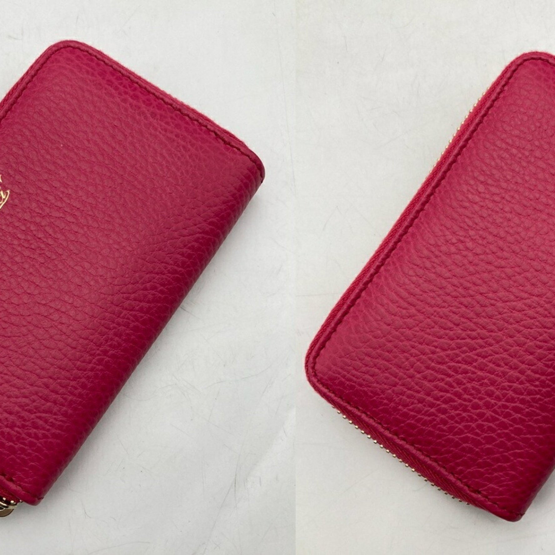 GUCCI SWING ZIP CARDCASE Swing Zip Business Card Holder/Card Case Wallet/Coin