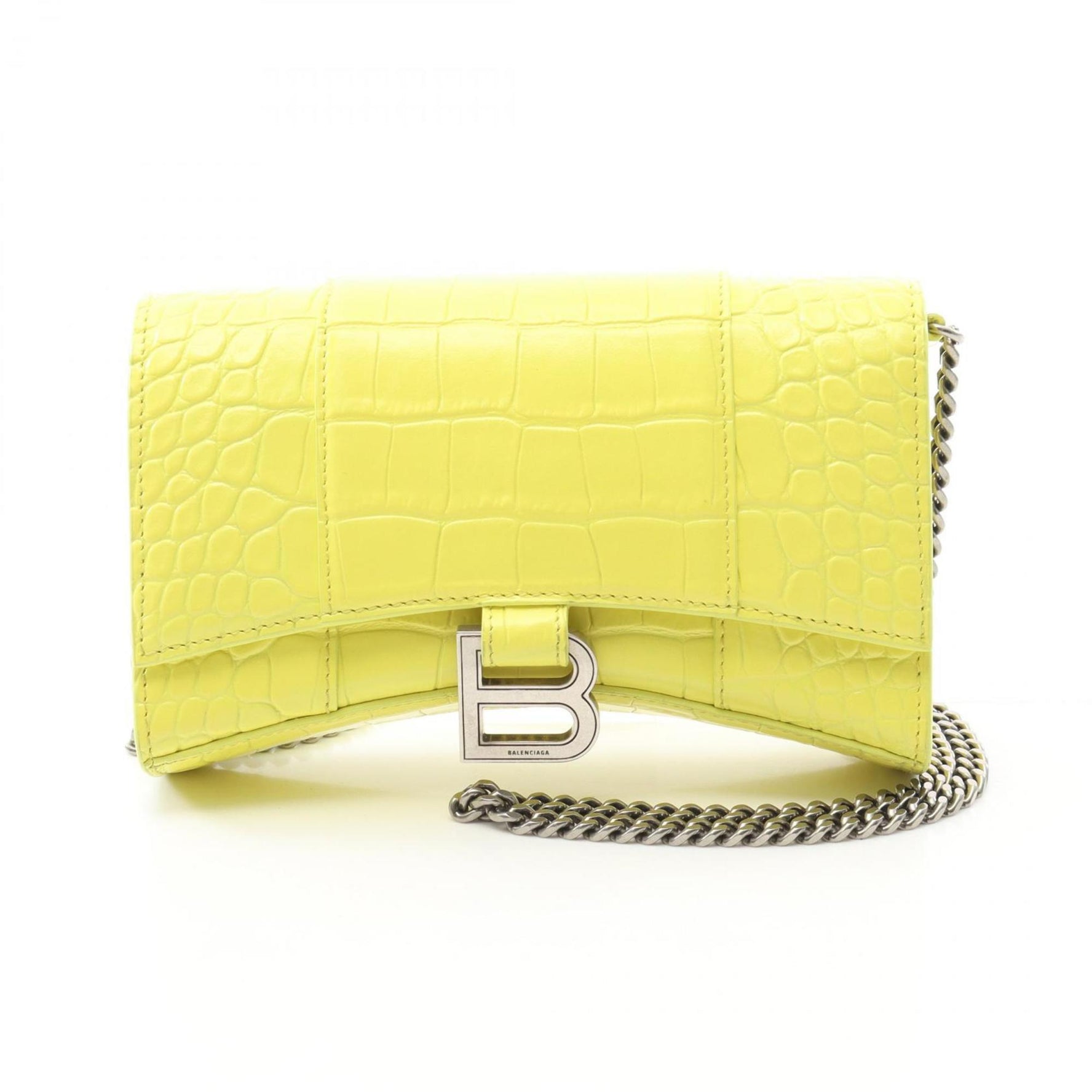 Balenciaga Hourglass Shoulder Bag, Leather