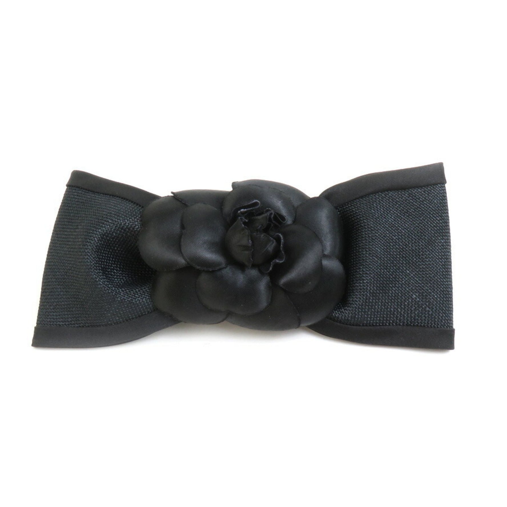 CHANEL Barrette Satin Nylon