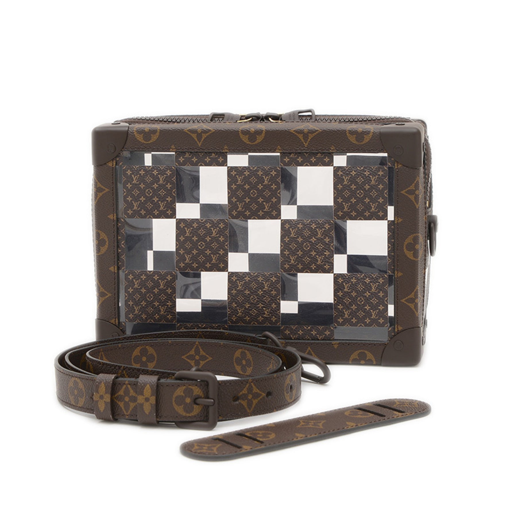 Louis Vuitton Chess Slim Soft Trunk Shoulder Bag