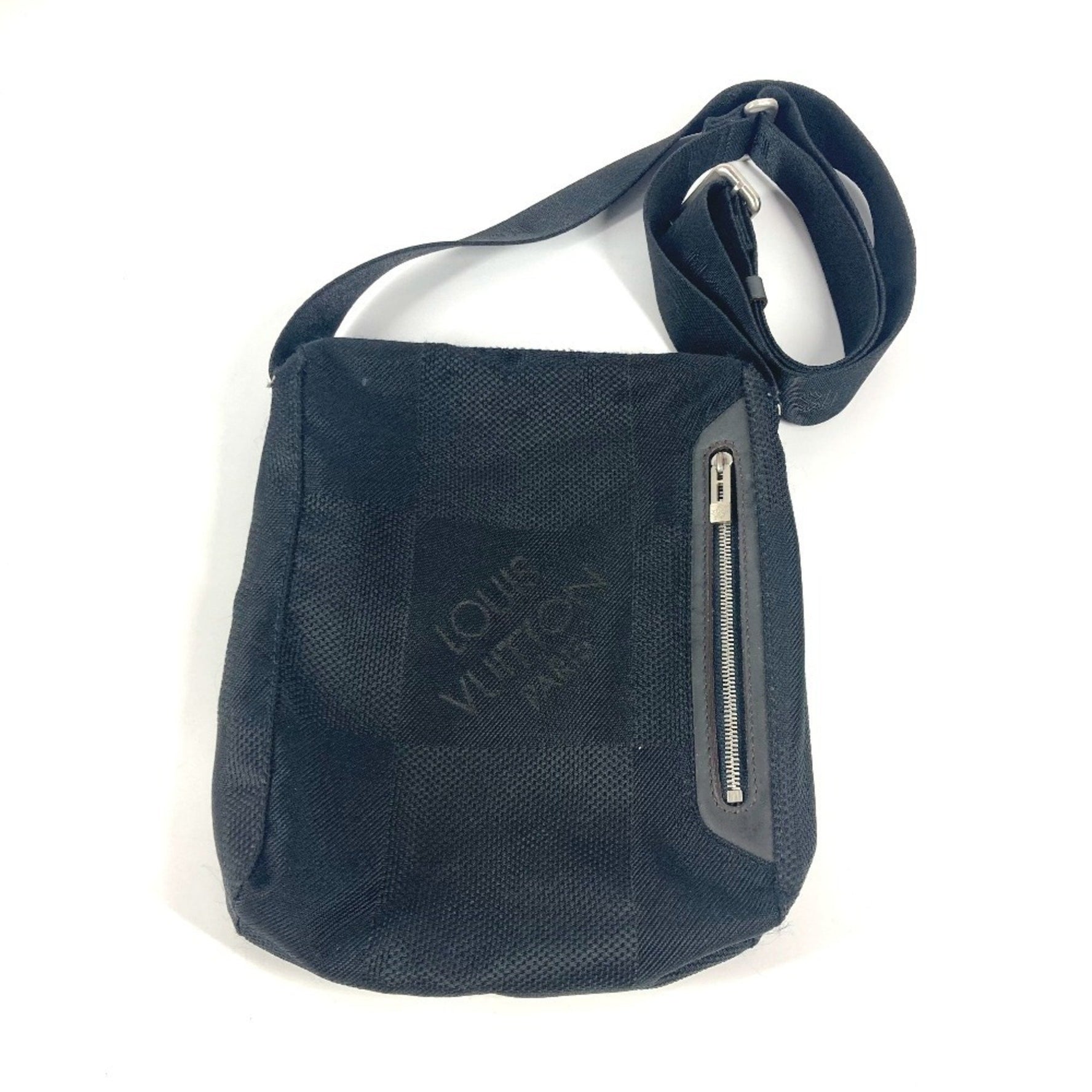 Louis Vuitton Damier Geant Citadan NM Crossbody Bag Pochette Shoulder Canvas Men's Noir Black