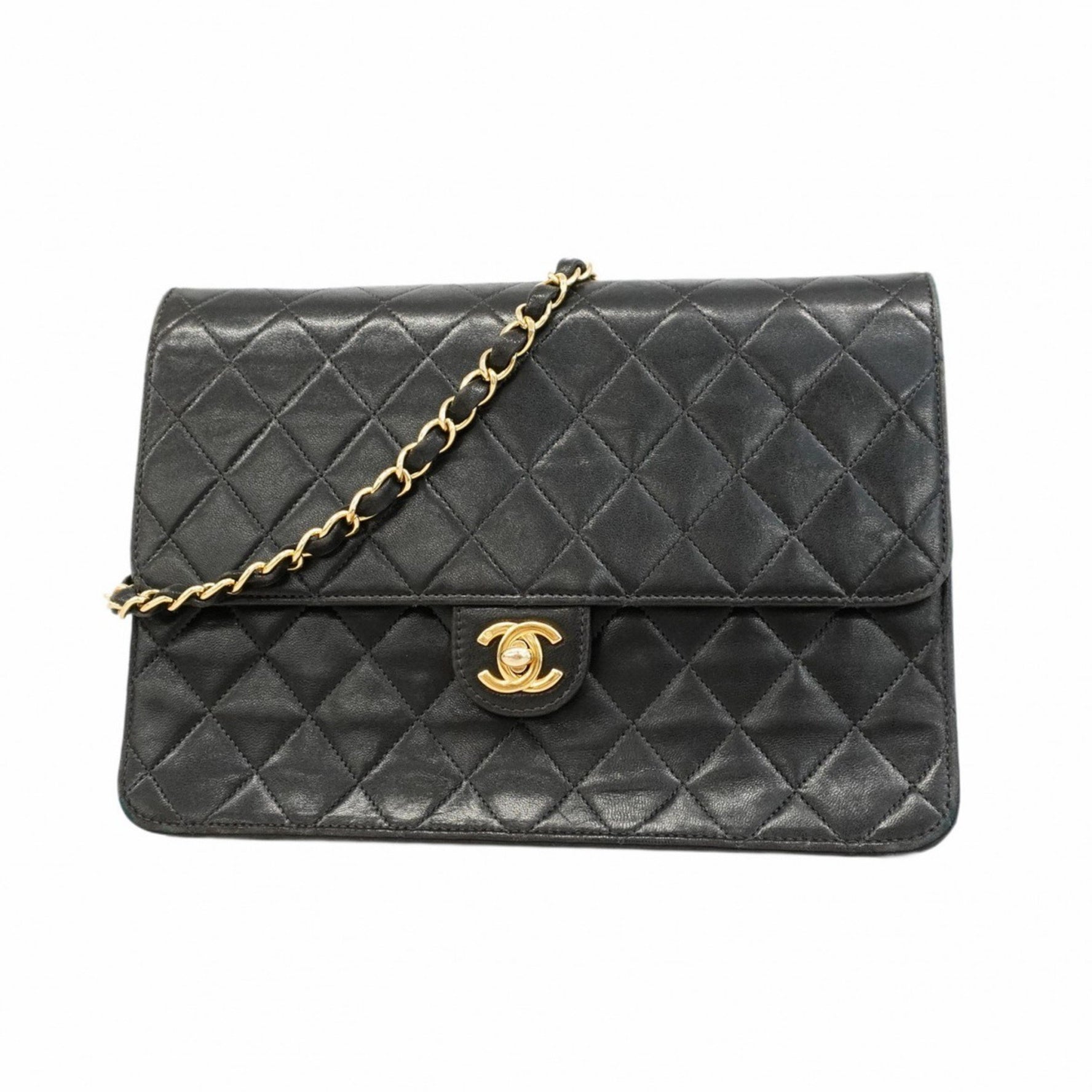 Chanel Matelasse Shoulder Bag with Chain Bag, Lambskin