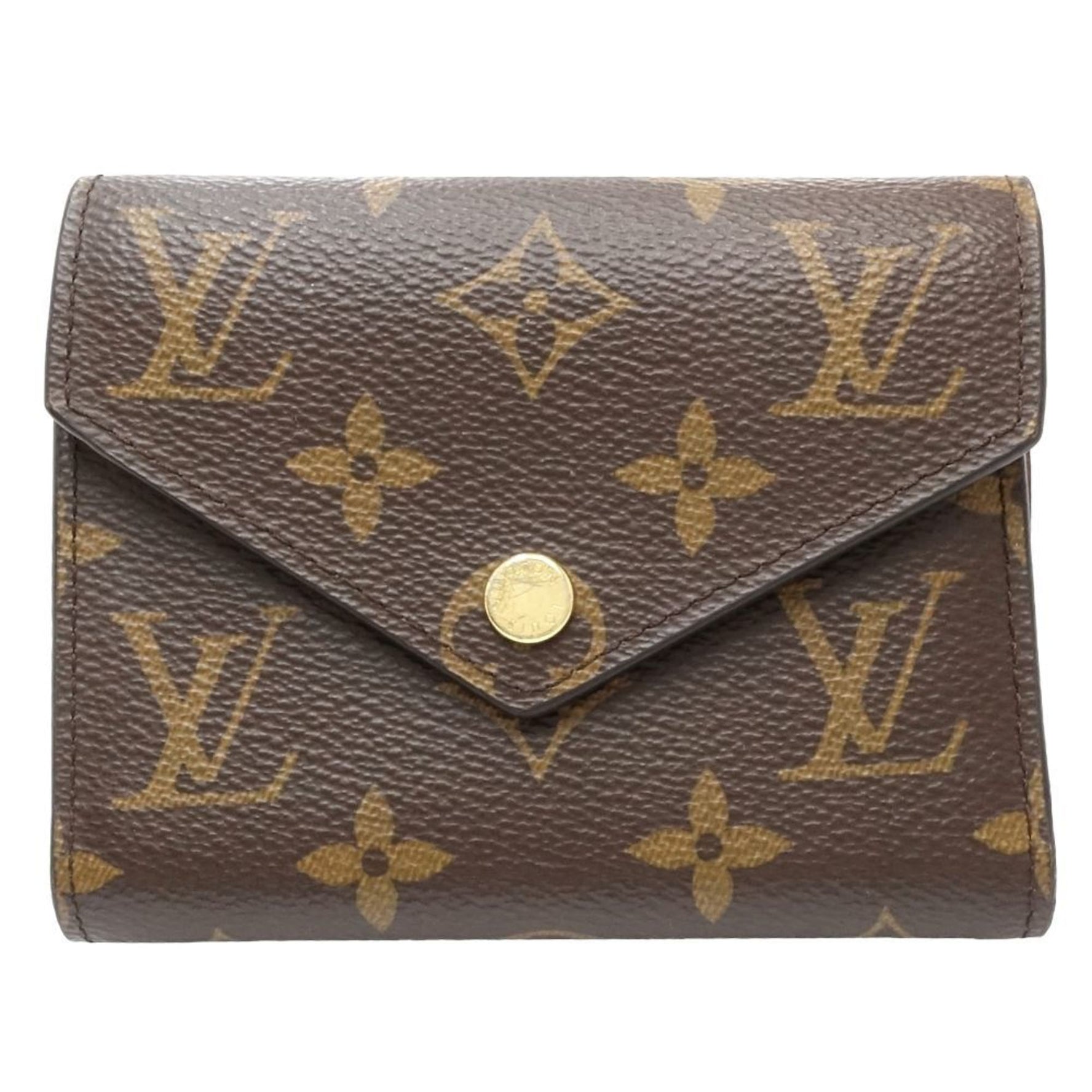 Louis Vuitton Monogram Tri-fold Wallet Portefeuille Victorine